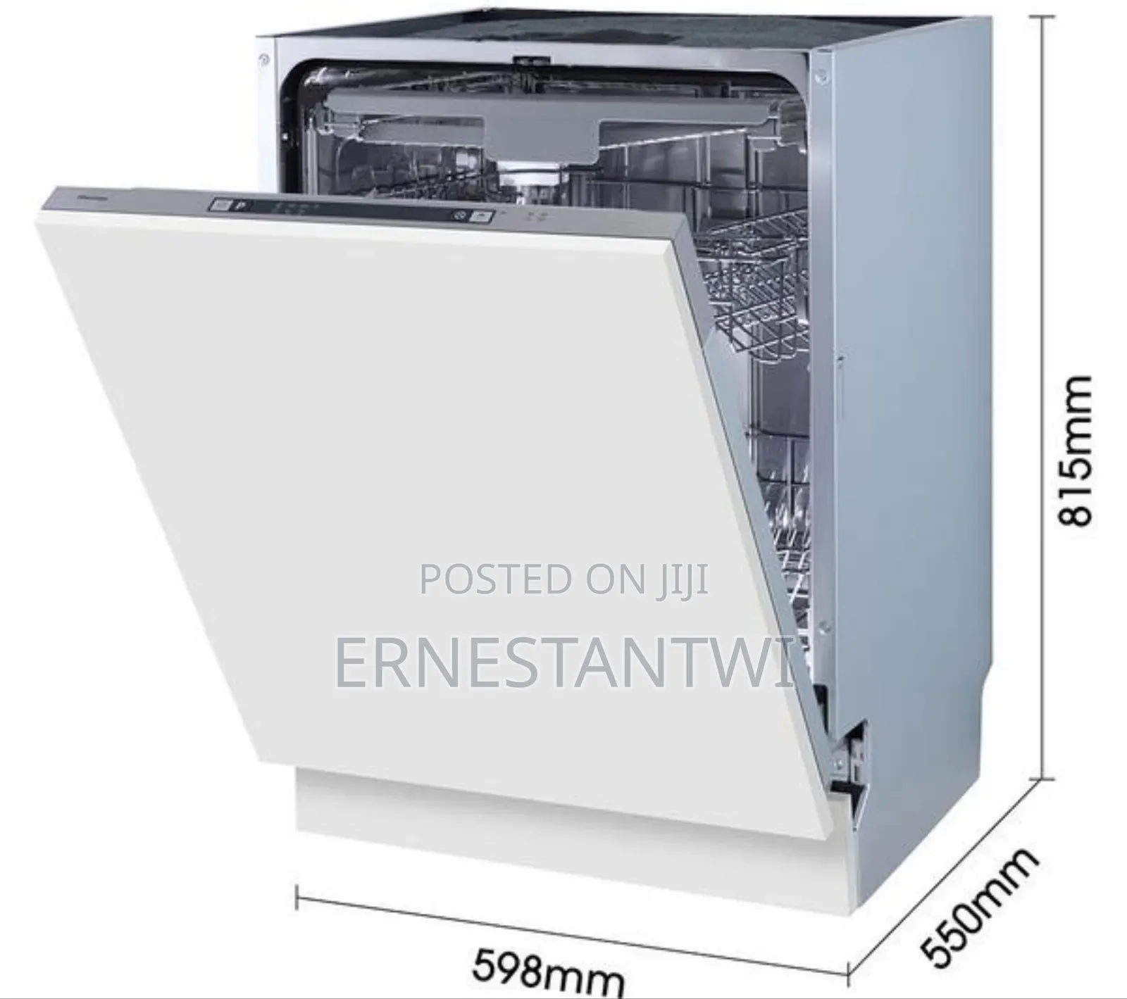 Integrated Dishwasher From Hisense, Uk