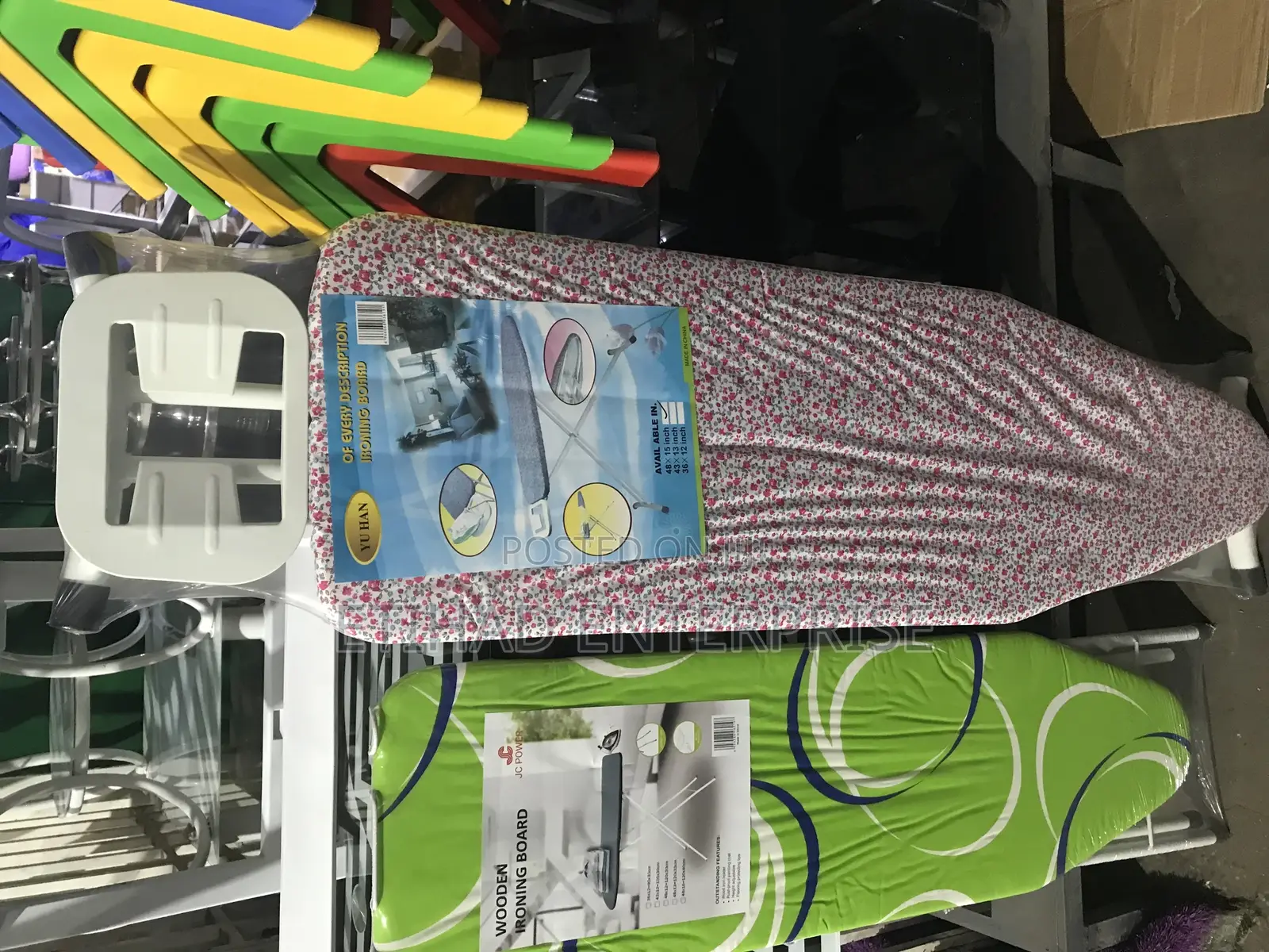 Foreign Ironing Board