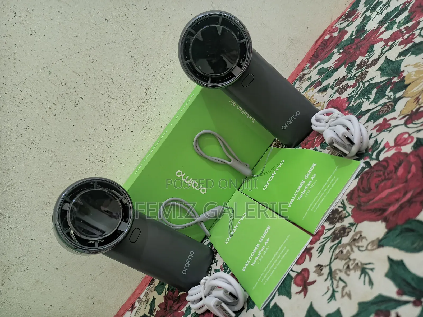 Oraimo Turbofan Air Handheld Fan Intense Airflow