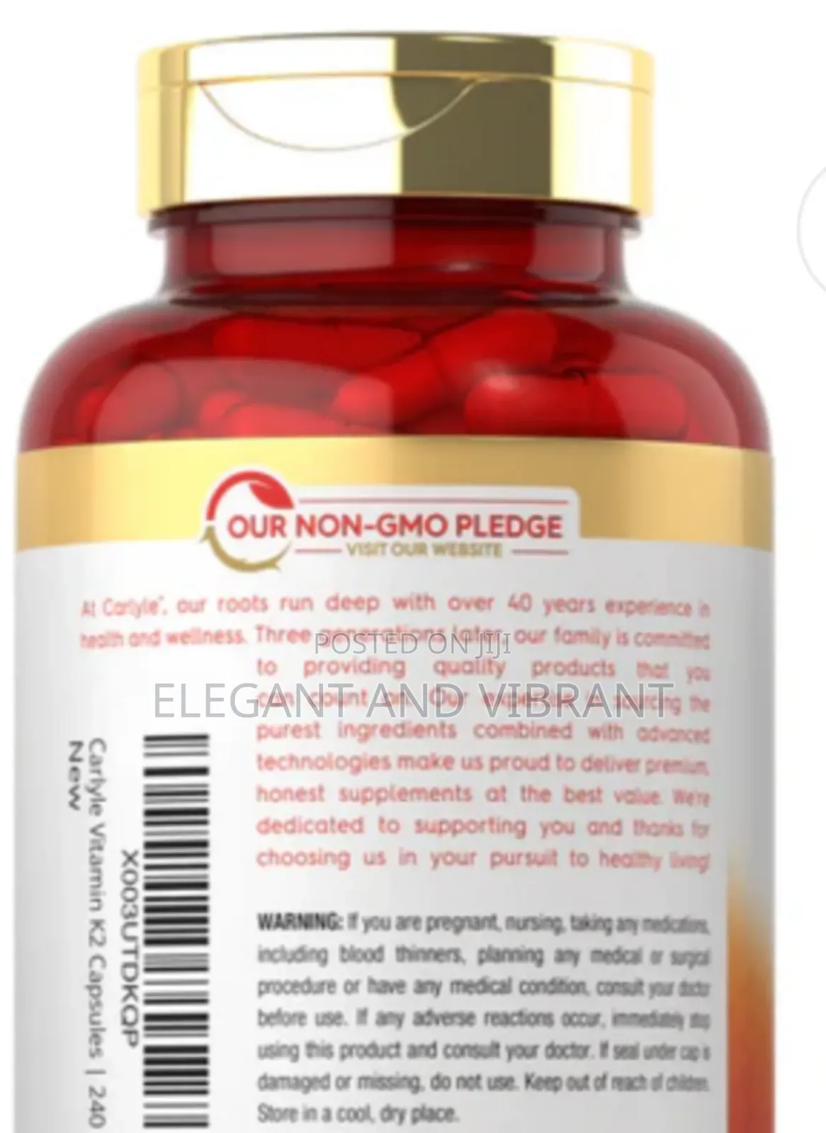 Vitamin K-2 100mcg | 240 Capsules