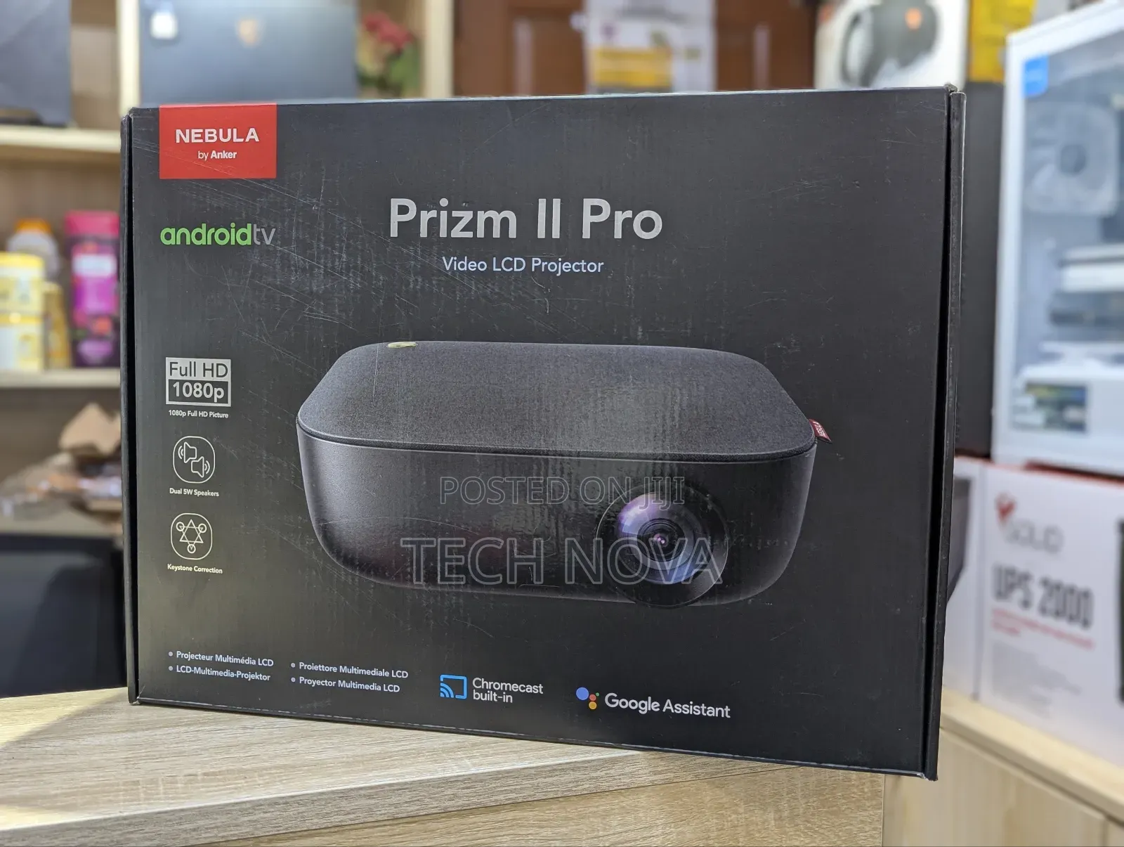 Nebula by Anker Prizm Ii 200 Ansi Lumens Full Hd 1080p Led Multimedia