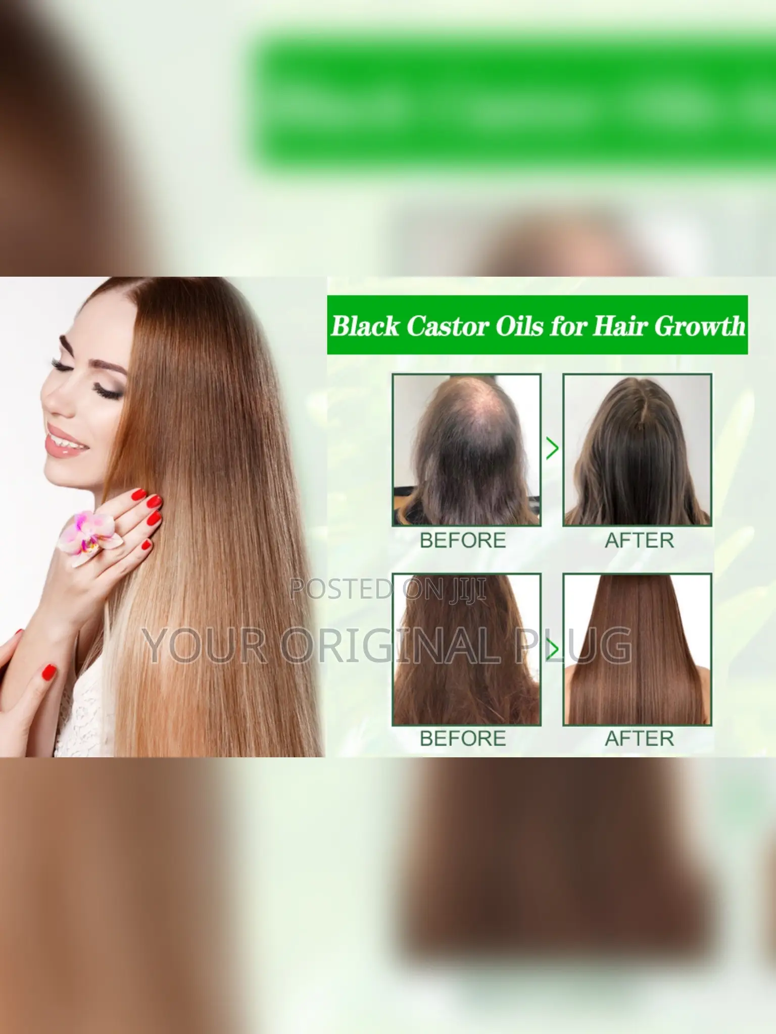 Jamaican Black Castor Oil, Extra Dark (Pure Blend)