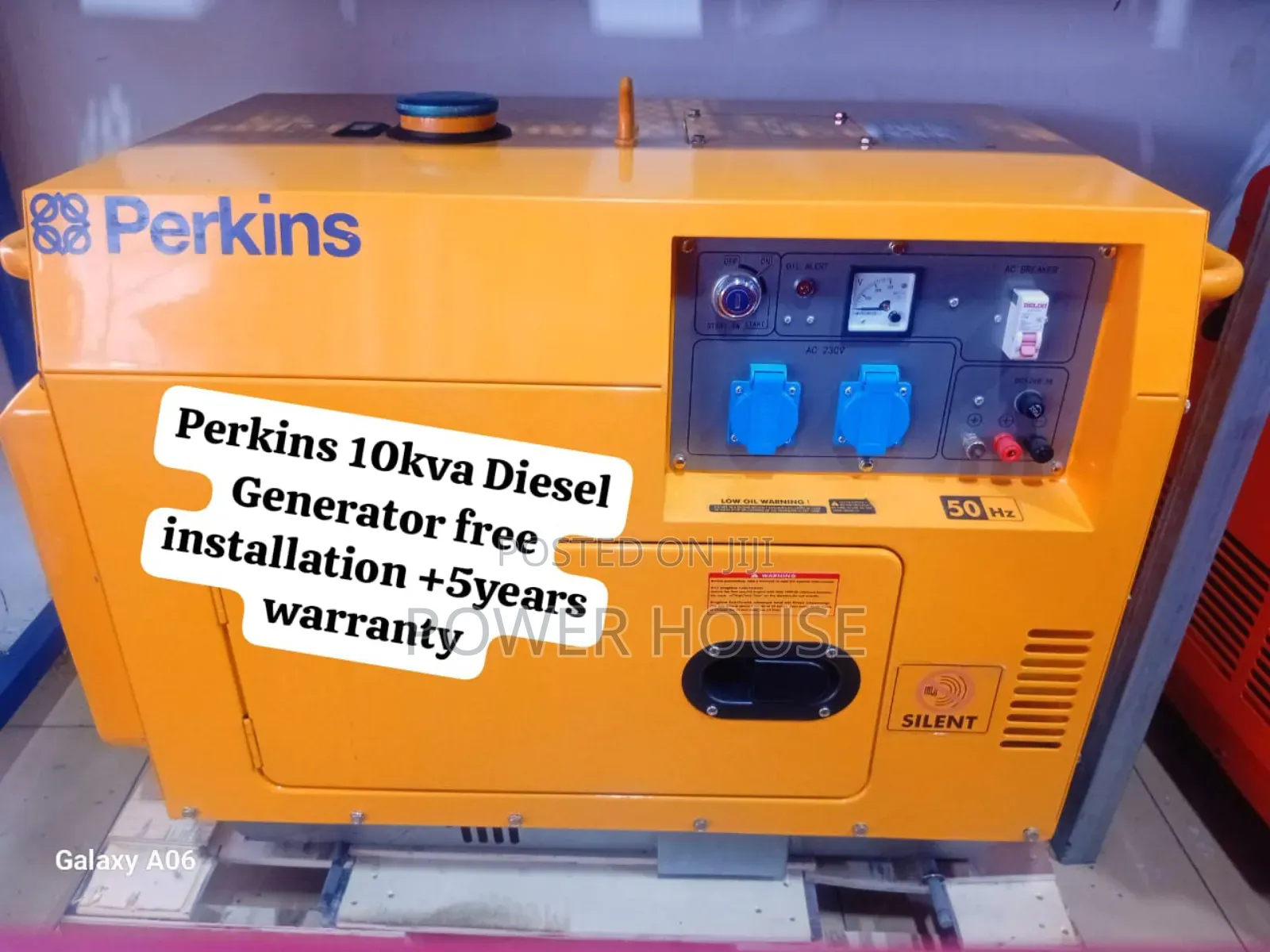 Omni Fabricator Perkins Diesel Generator 10kva Silent