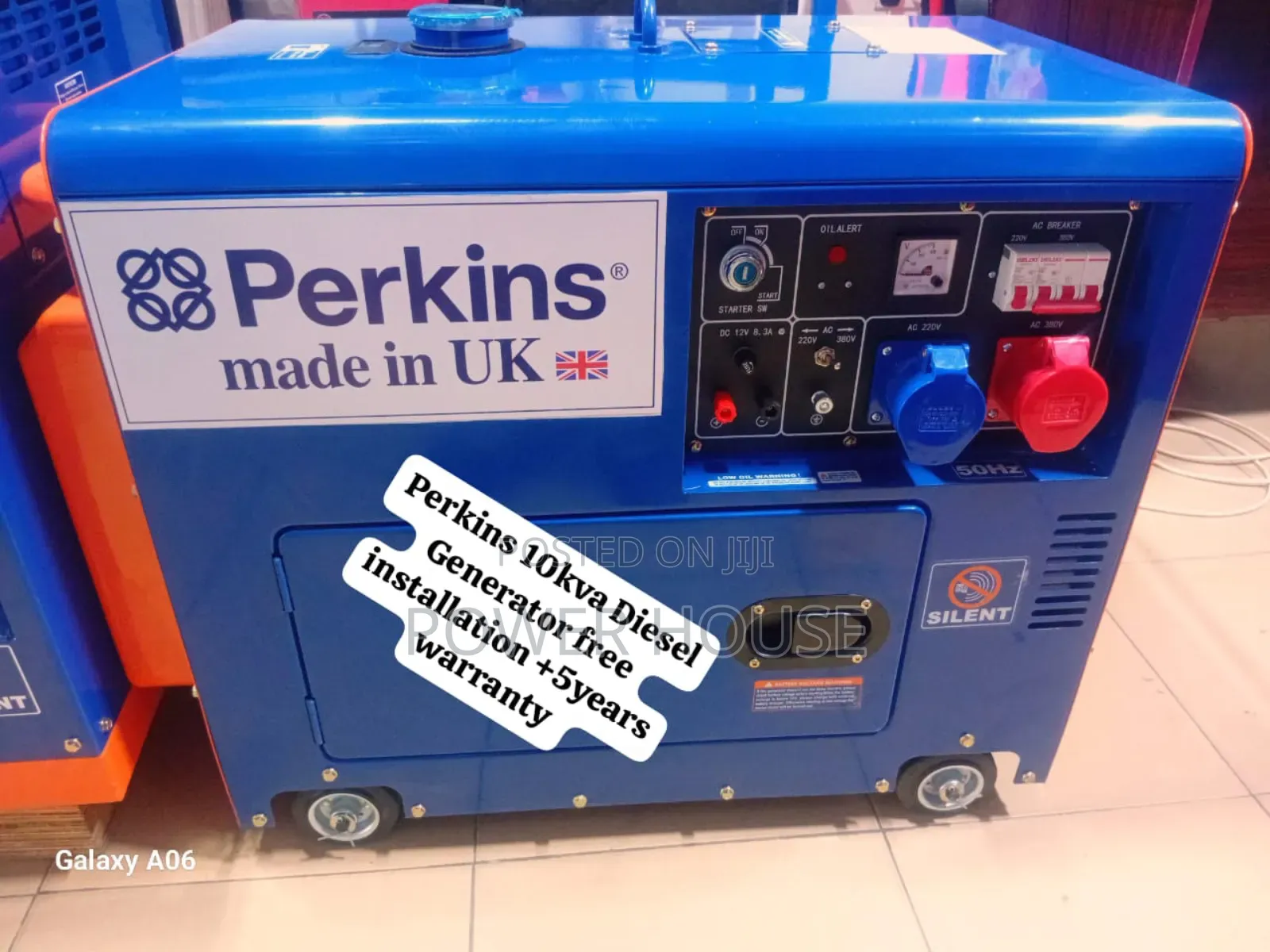 Story Sprout Perkins Diesel Generator 10kva Silent