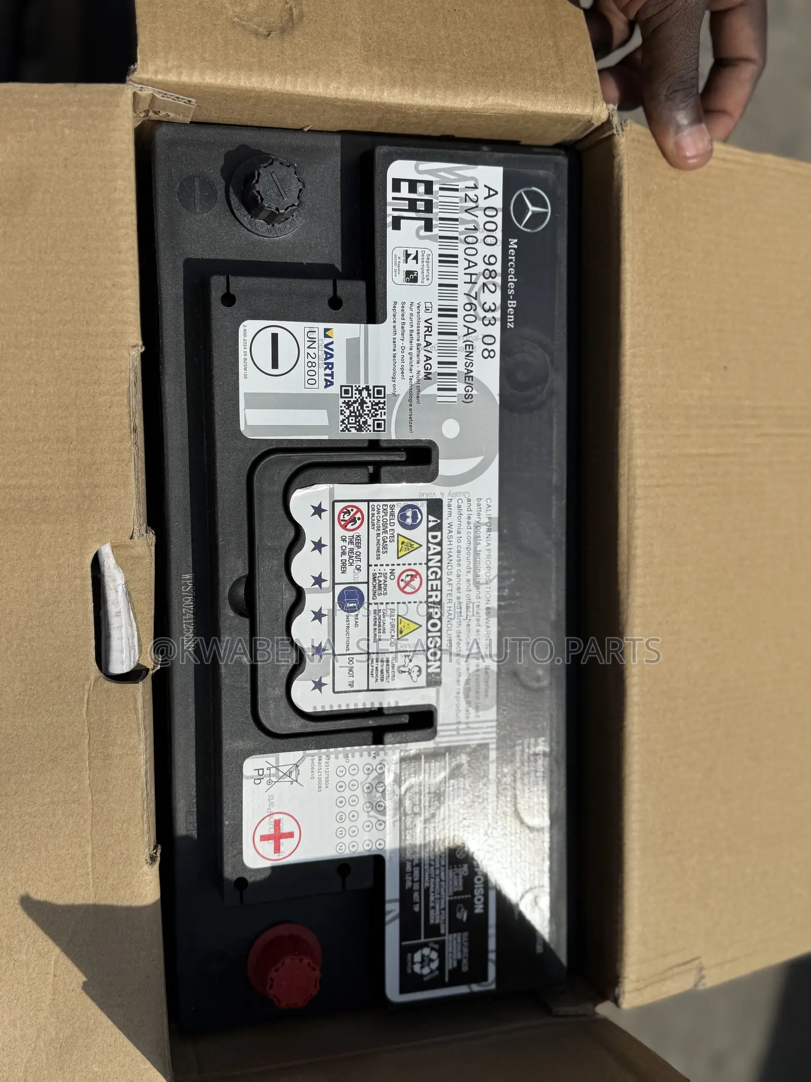 Original Mercedes-Benz AGM Batteries Available for All Cars