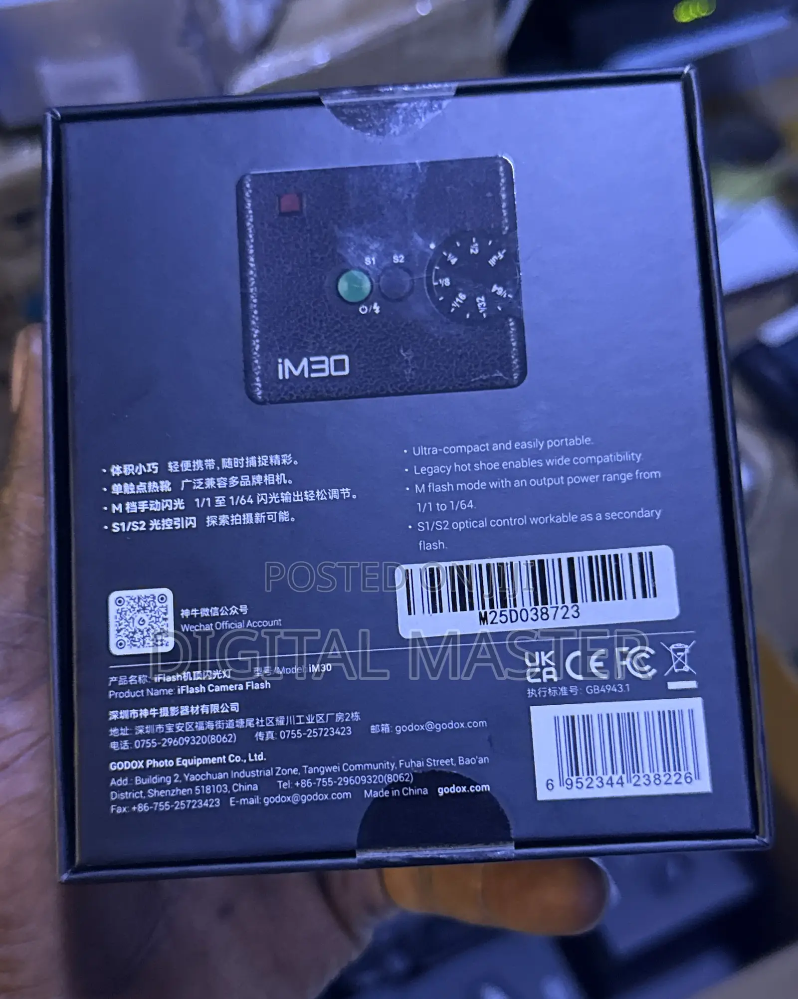 Godox Im30 Iflash Camera Flash
