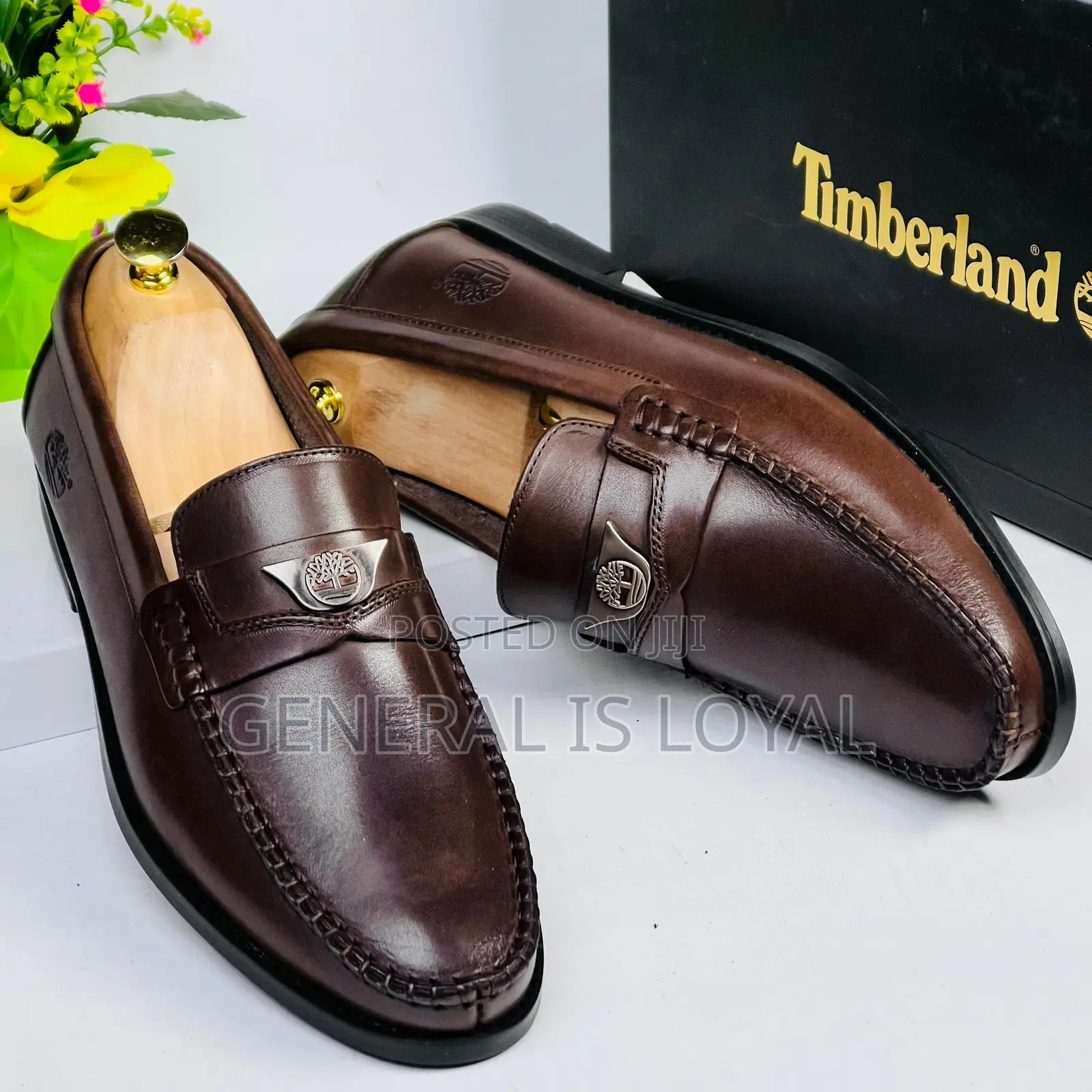 Timberland Coffee Leather Men’S Loafer Shoe