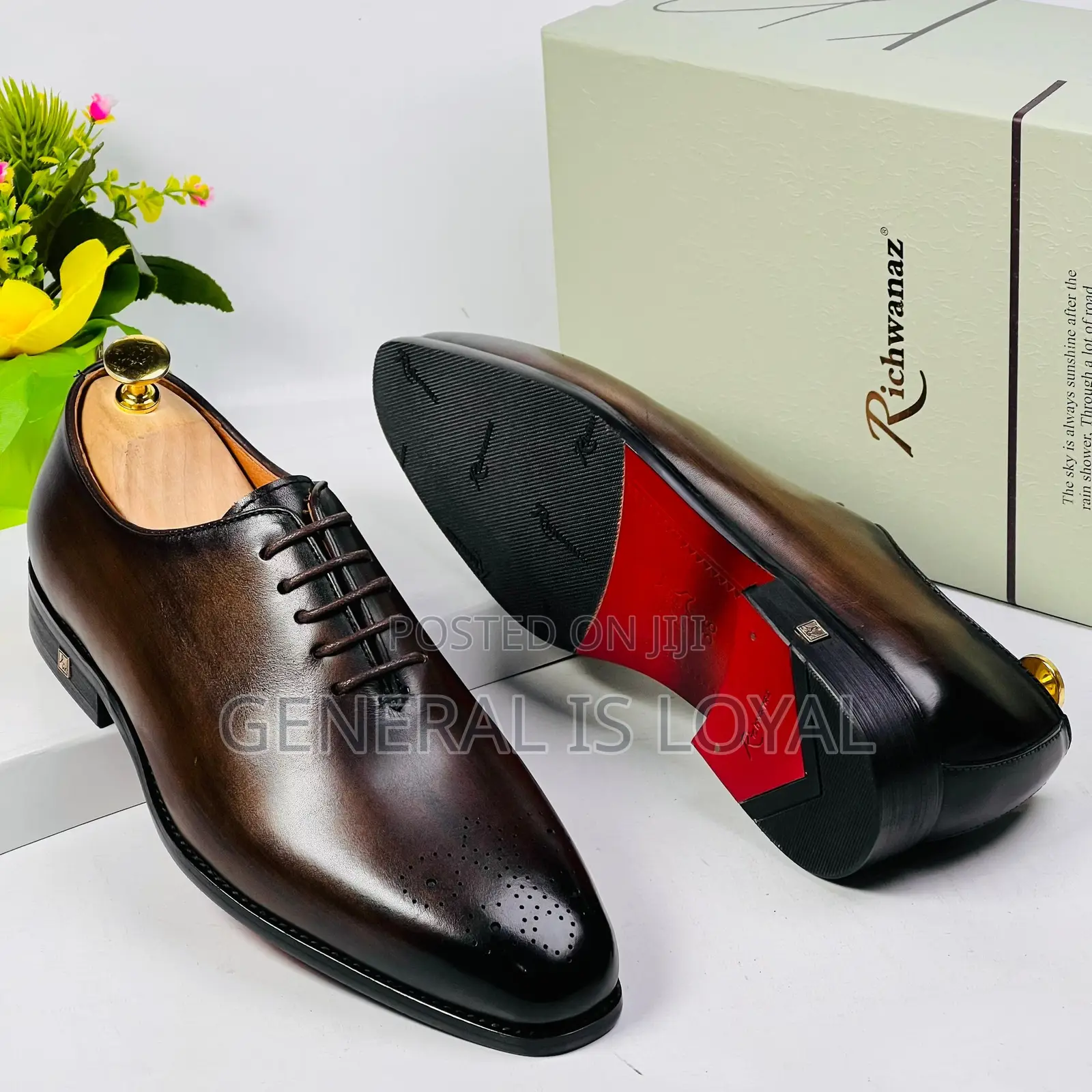 Richwanz Executive Coffee Color Men Shoe