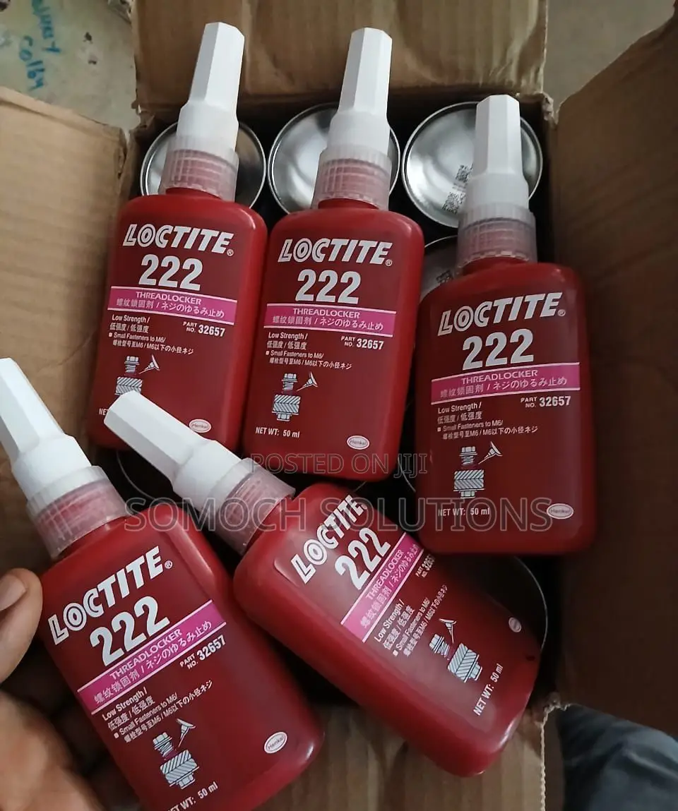 Loctite 222 , 648 Threadlocker Low Strength Thread Locking Adhesive