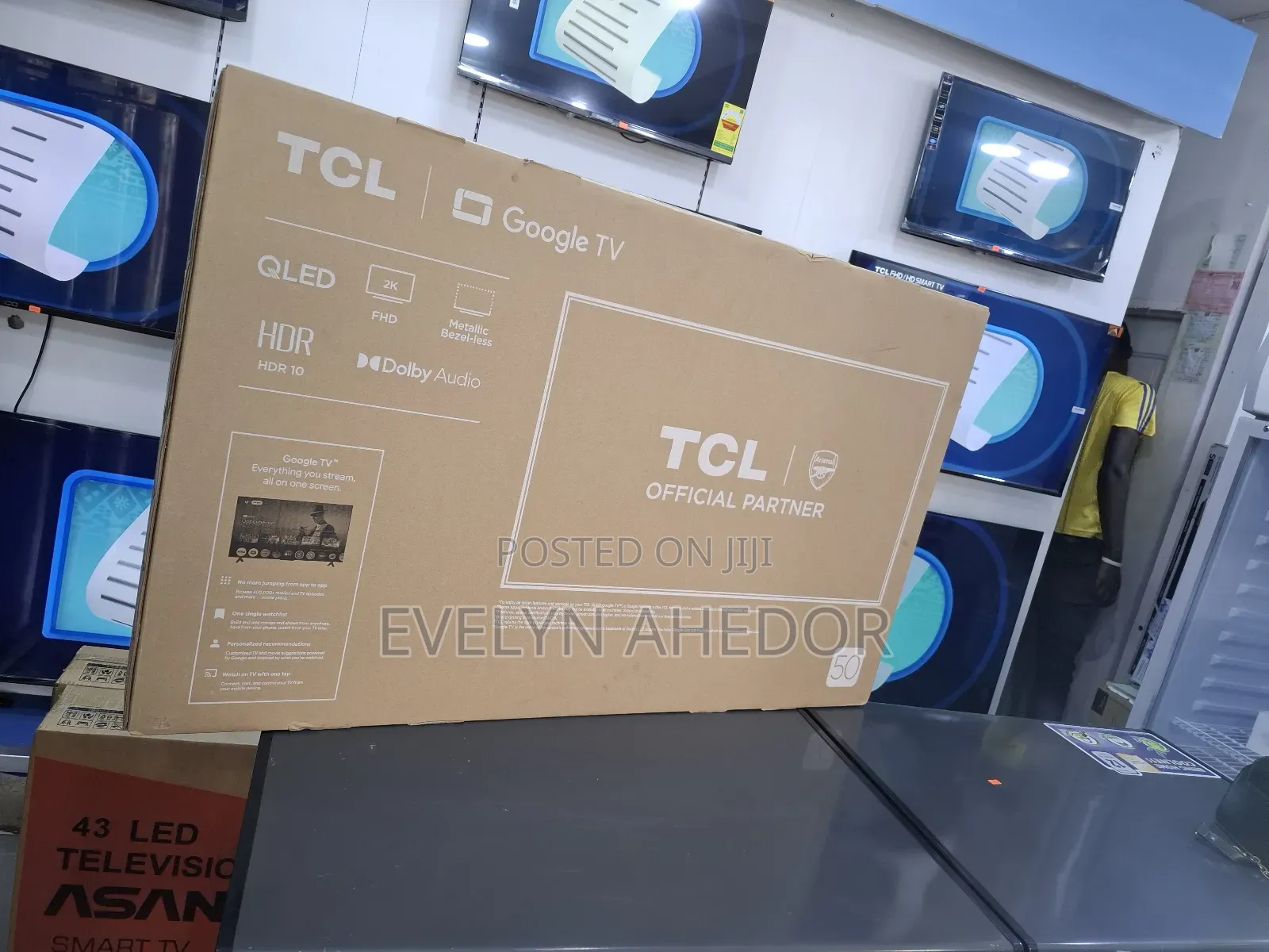 Qled TCL 50 Inches Brand New for Sale