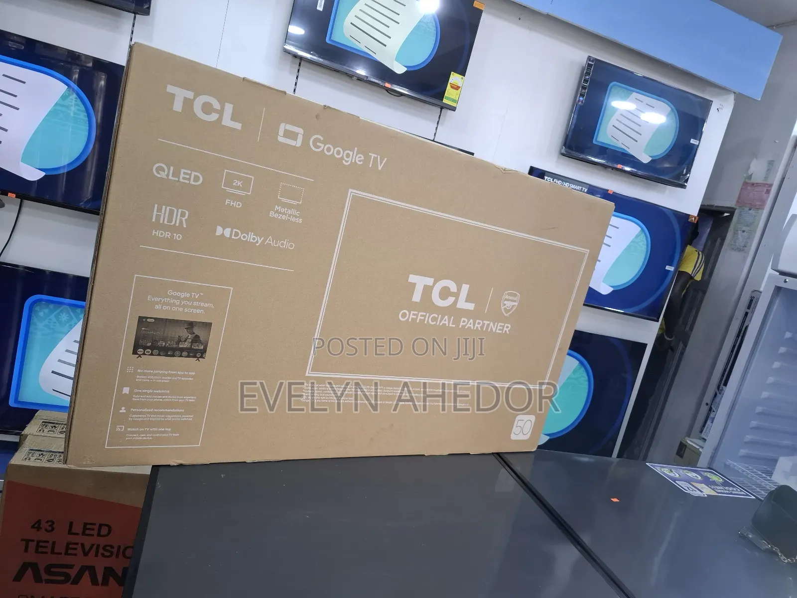 Qled TCL 50 Inches Brand New for Sale