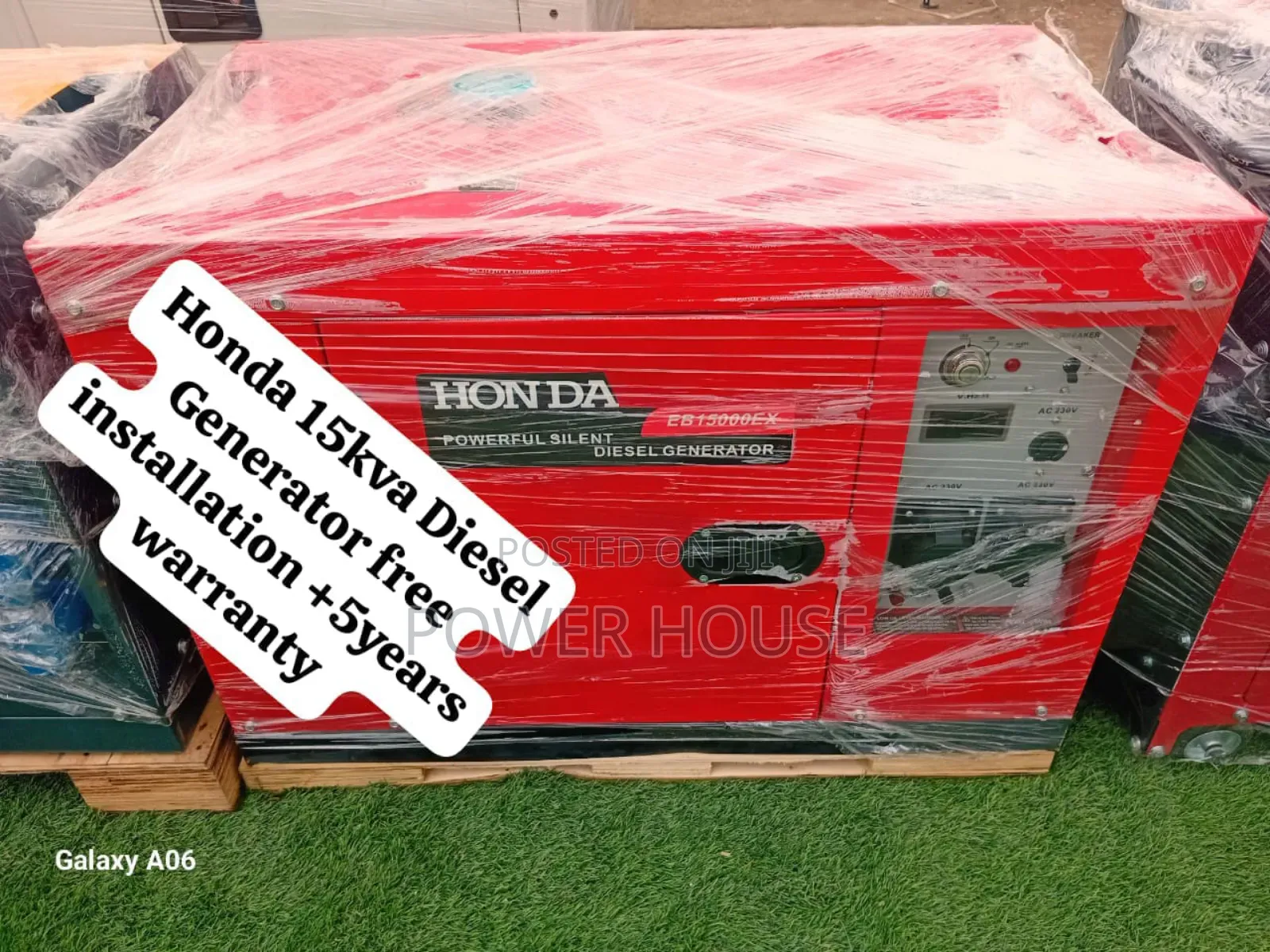 Setup Simplified Honda Diesel Generator 15kva Silent