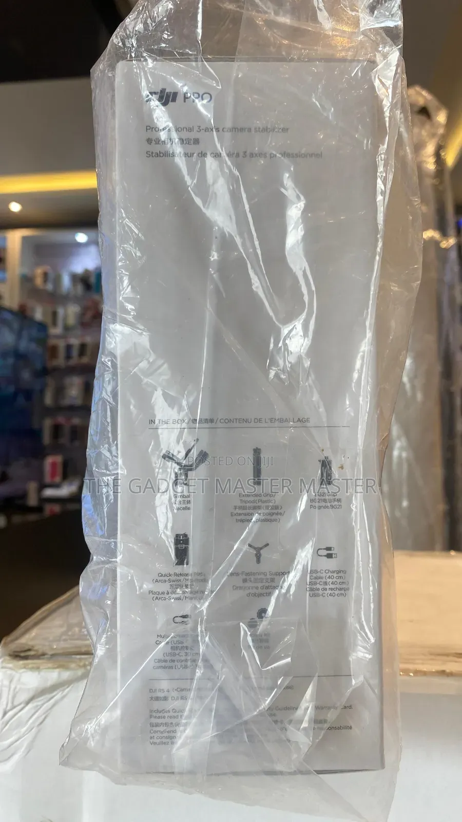 Dji Rs4 Camera Gimbal Stabilizer