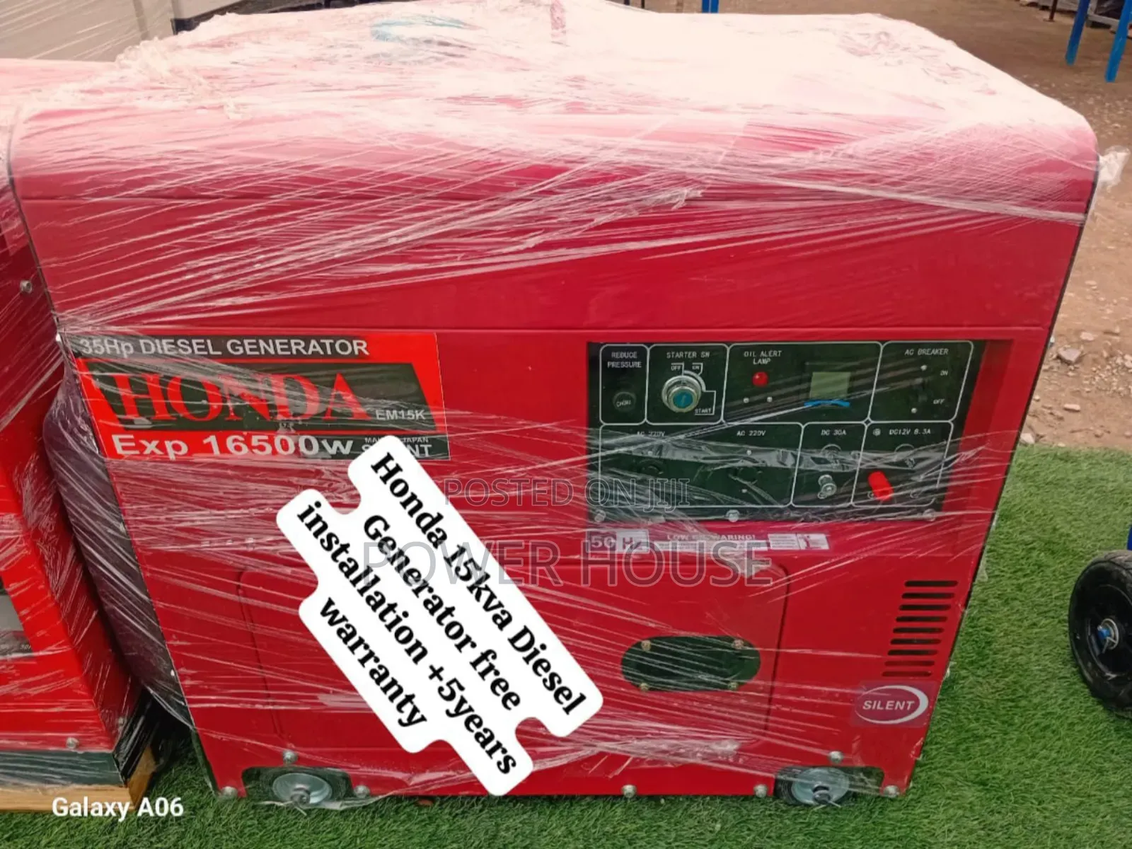 Titan's Breath Honda Diesel Generator 15kva Silent