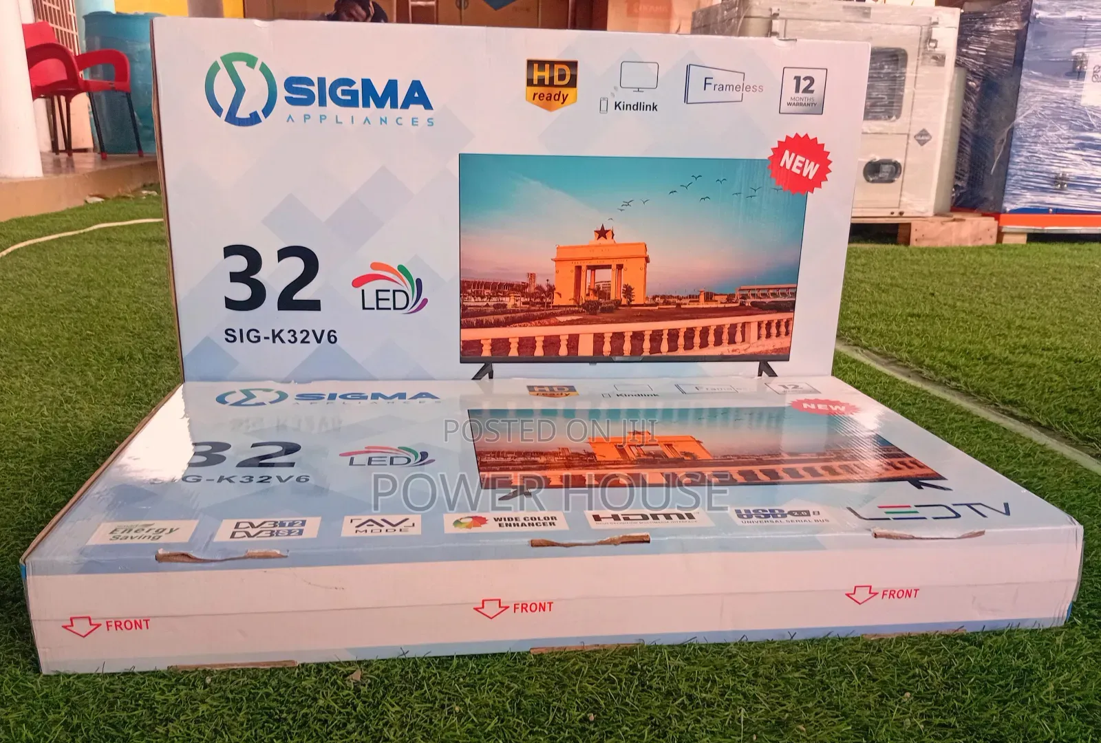 Thrill Cast Sigma 32inches Led Tv Cool