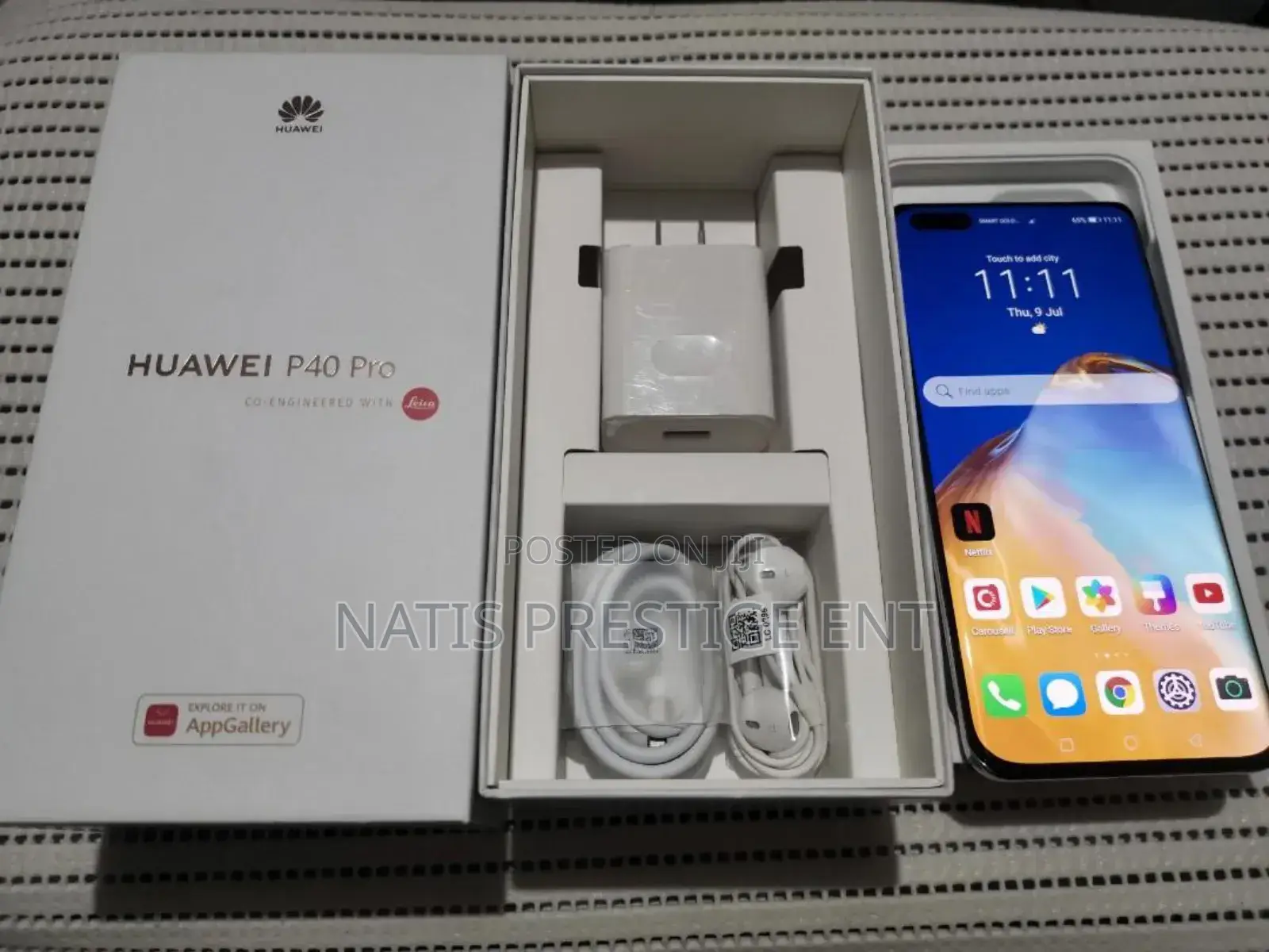 New Huawei P40 Pro 5G 256 GB Black
