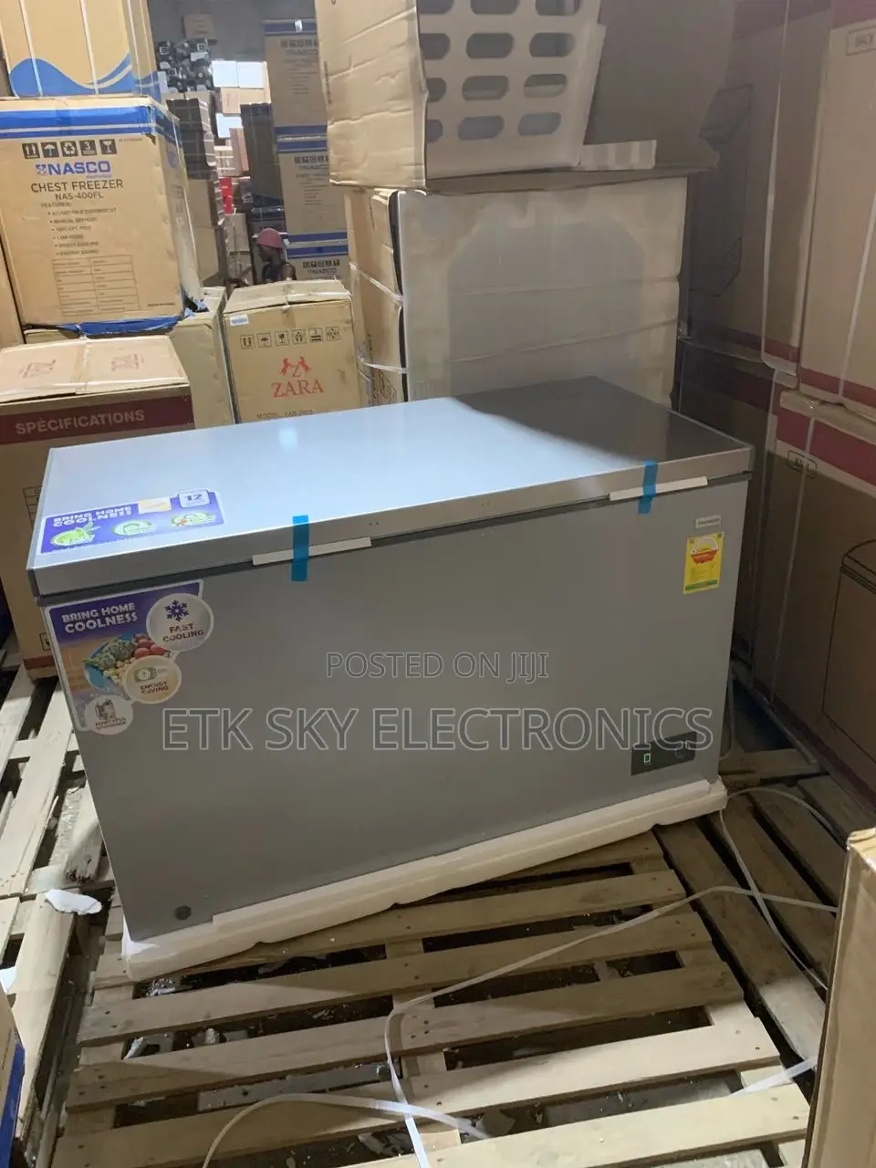 Nasco Nas-420 380liters Single Door Chest Freezer
