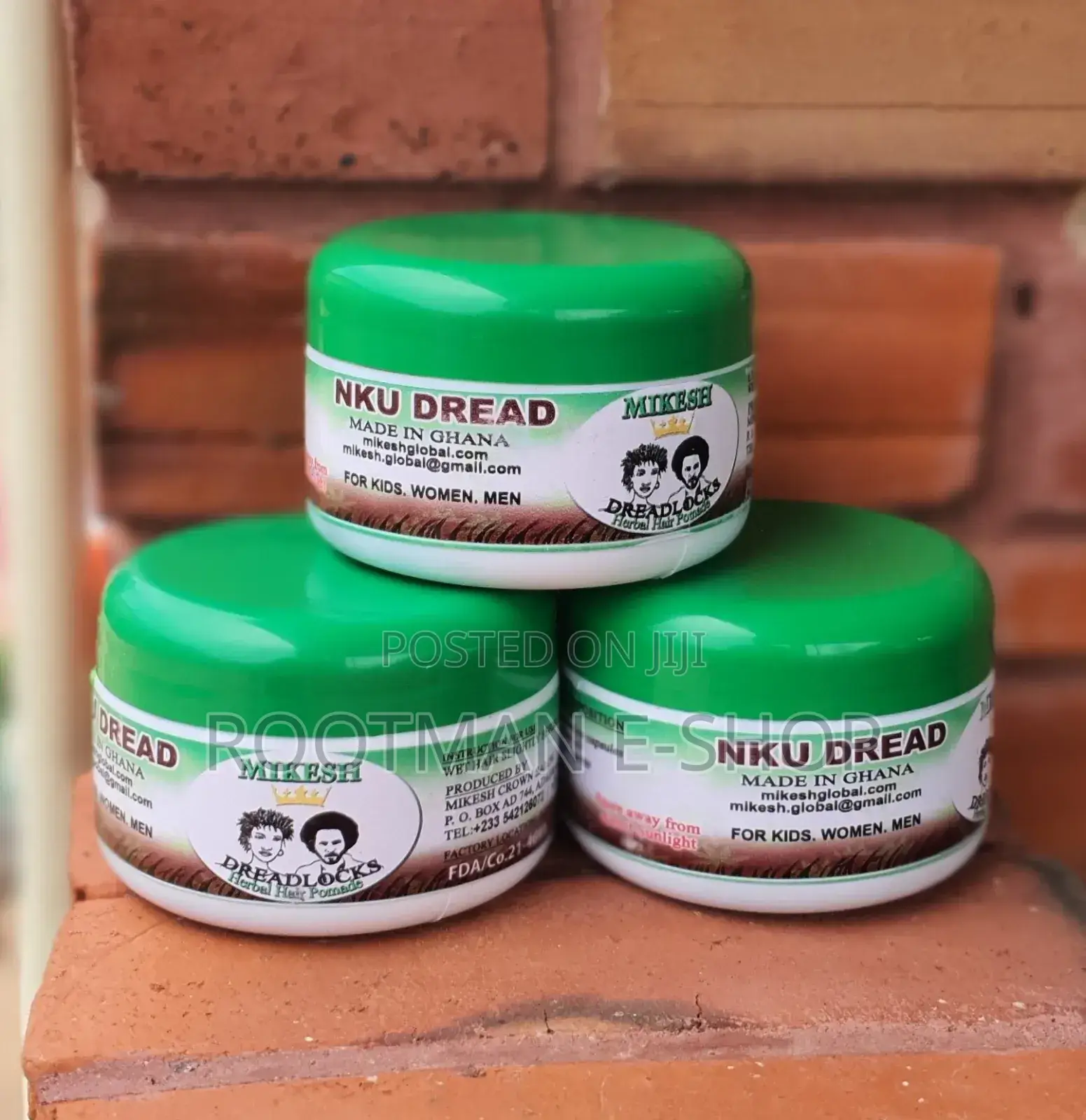 Hair. Food by Mikesh (Unisex) Dread Nku