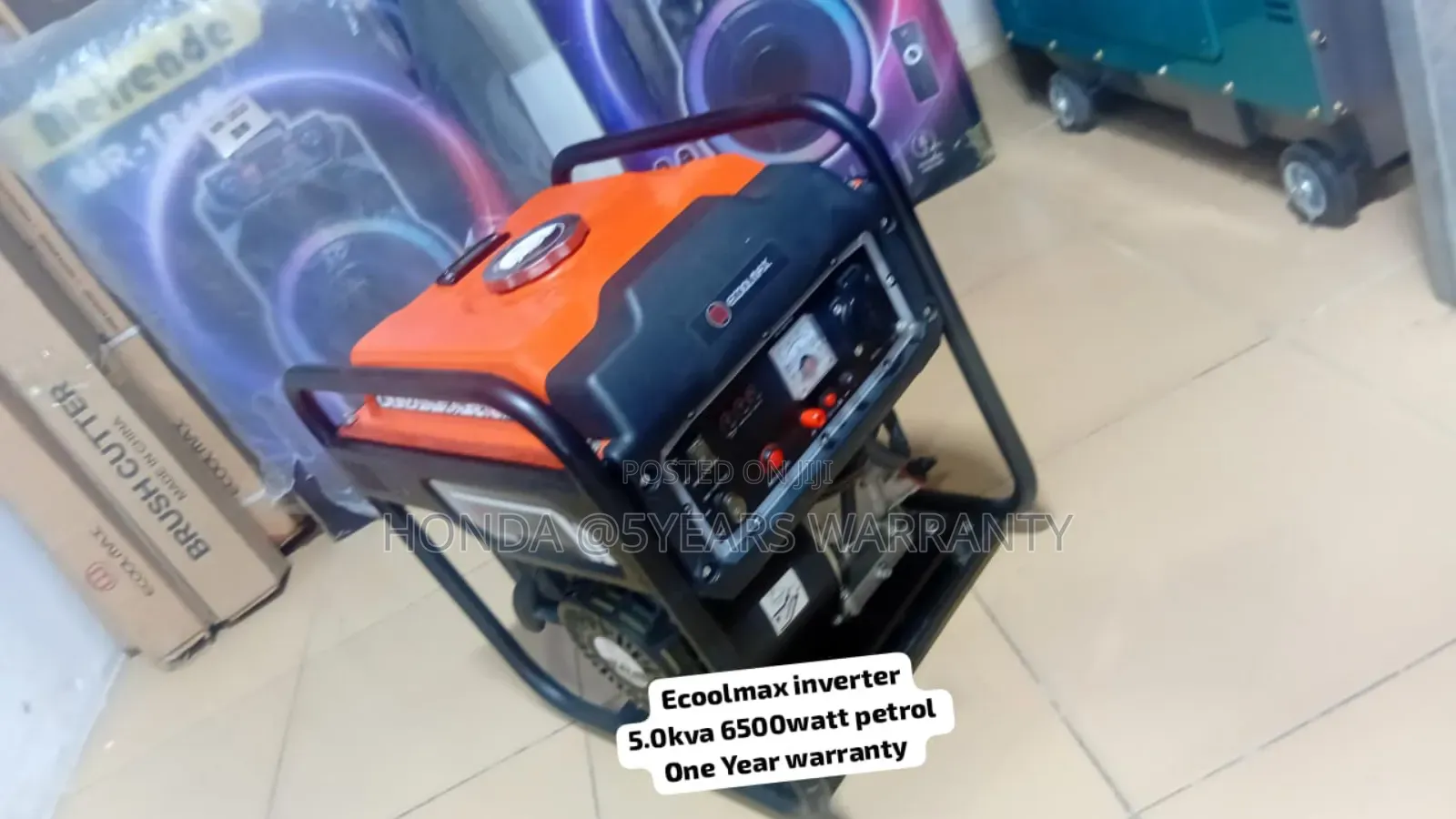 5.0kva Ecoolmax Inverter 6500watt Petrol Generator