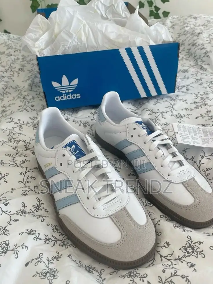 Original Adidas Samba Leather Blue