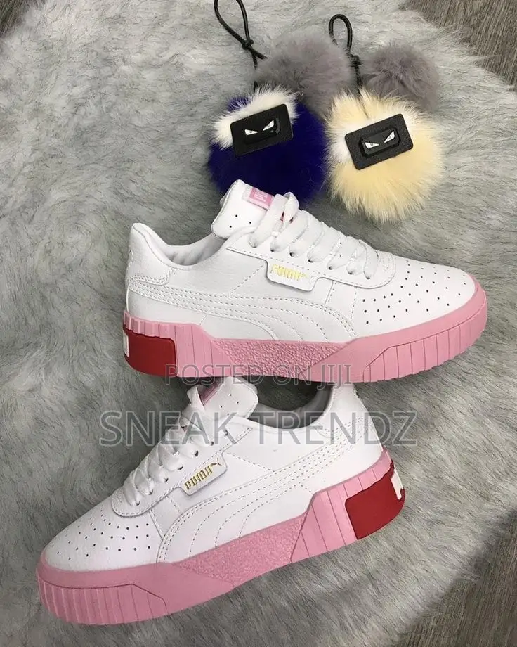 Original Puma Cali Leather Whitepink