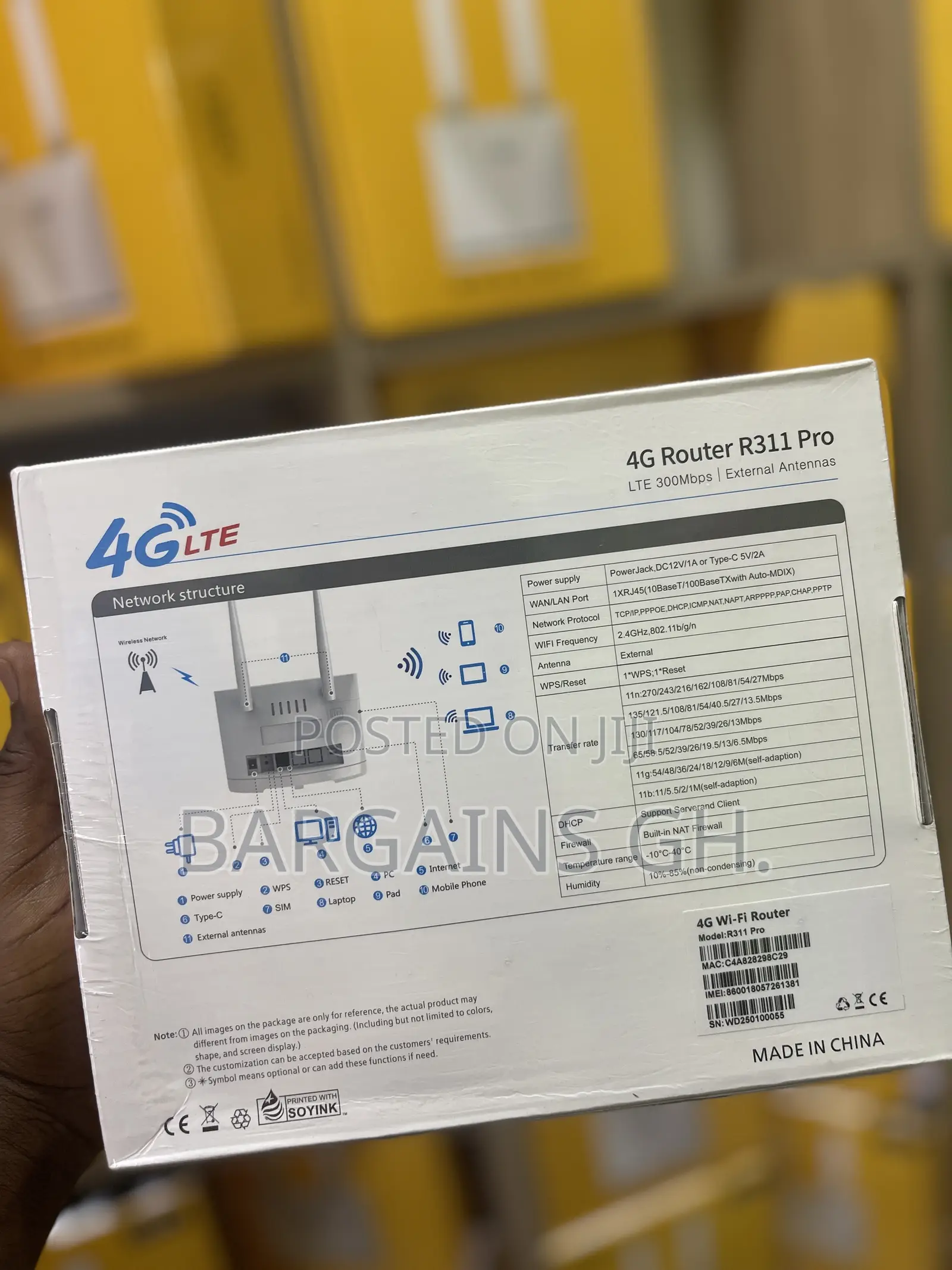4g Universal Router R311 Pro (300mbps)