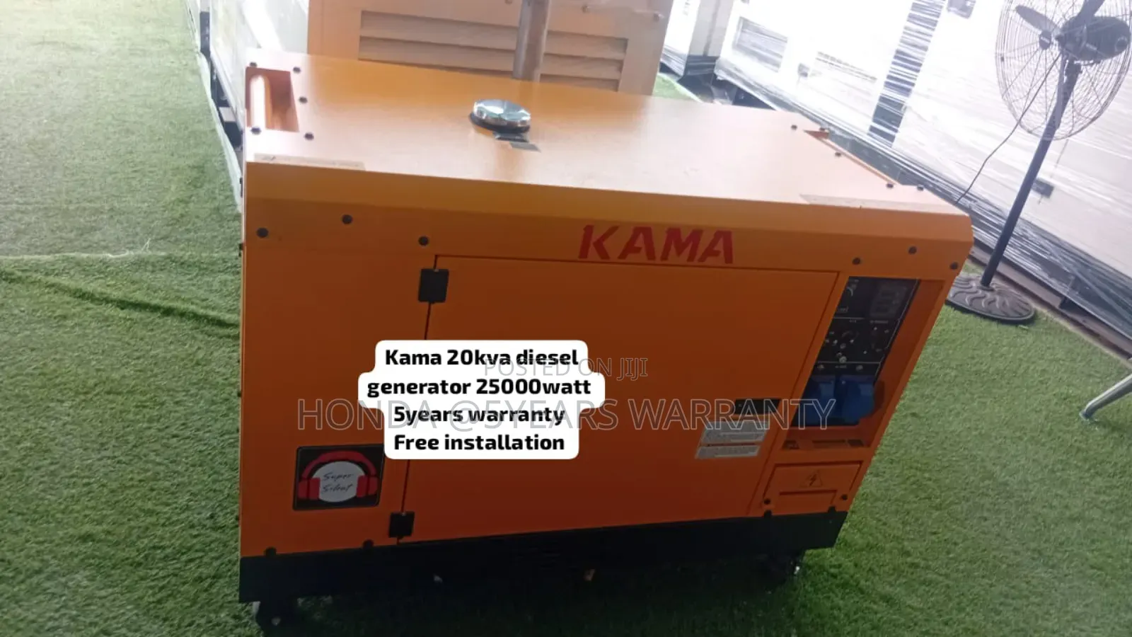 Commercial Grade Kama 25000watt 20kva Diesel Generator 20kva