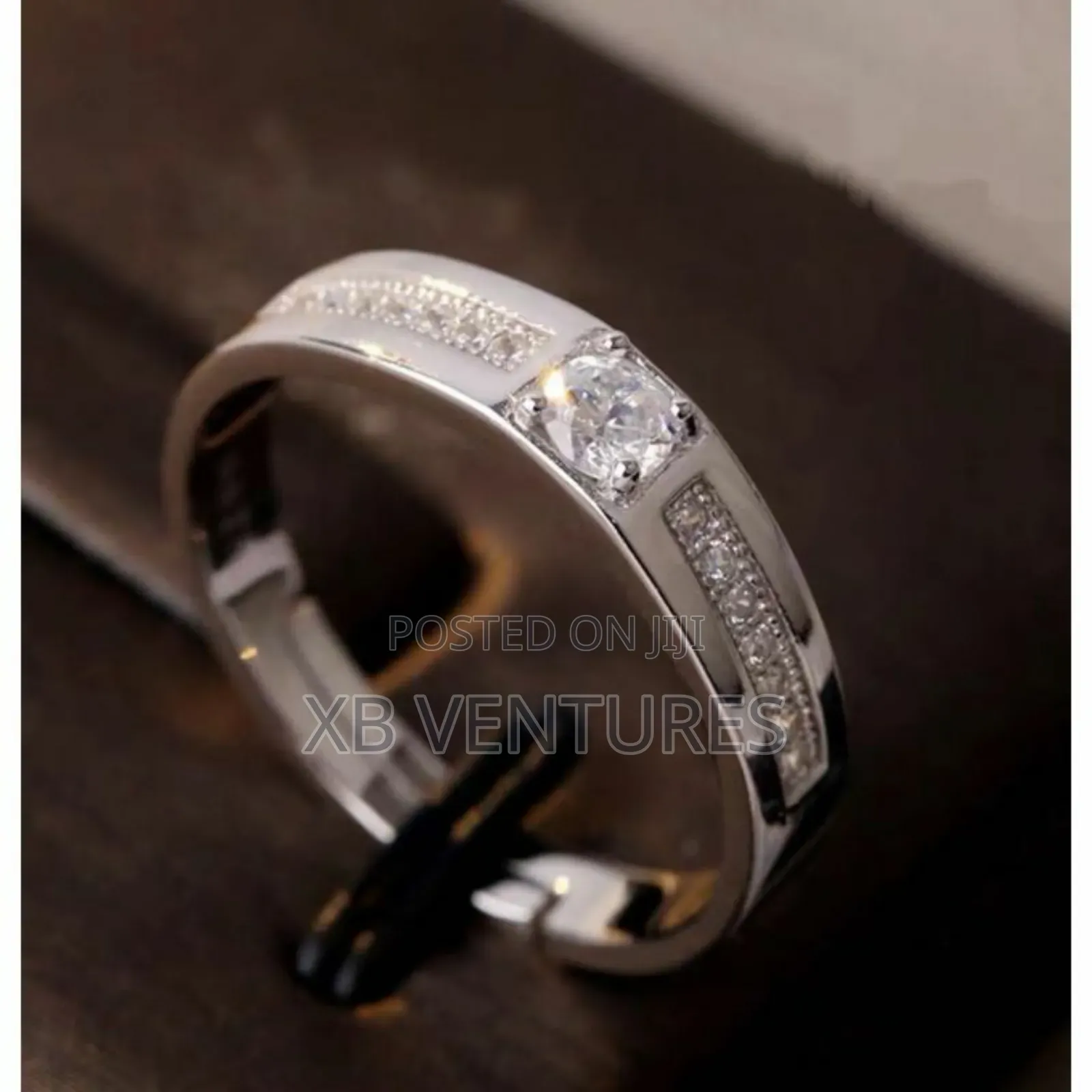 Engagement Wedding 2pcs Set Couple Love Rings Cubic Zirconia