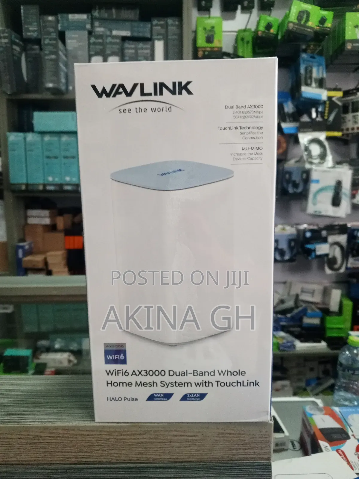Wavlink Wi-Fi6 Ax3000 Dual Band Whole Home Mesh System