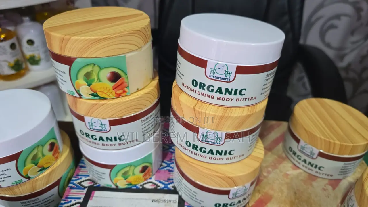 Organic Brightening Body Butter