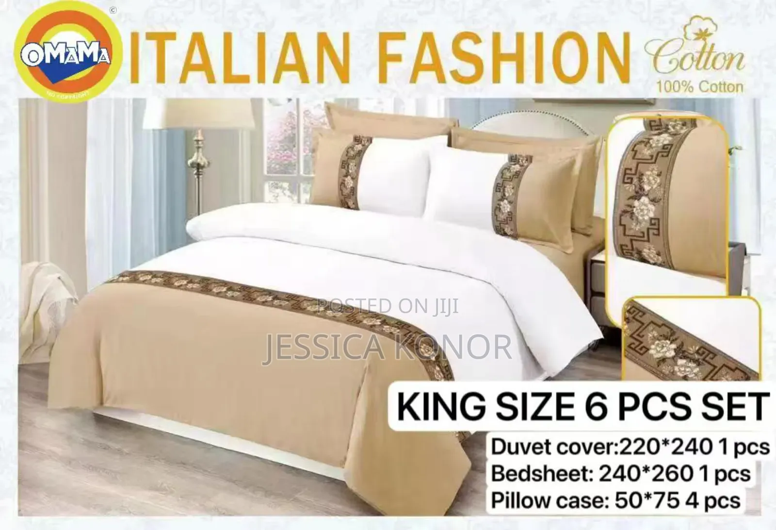 White Duvet Cover Set (Bed Runners)