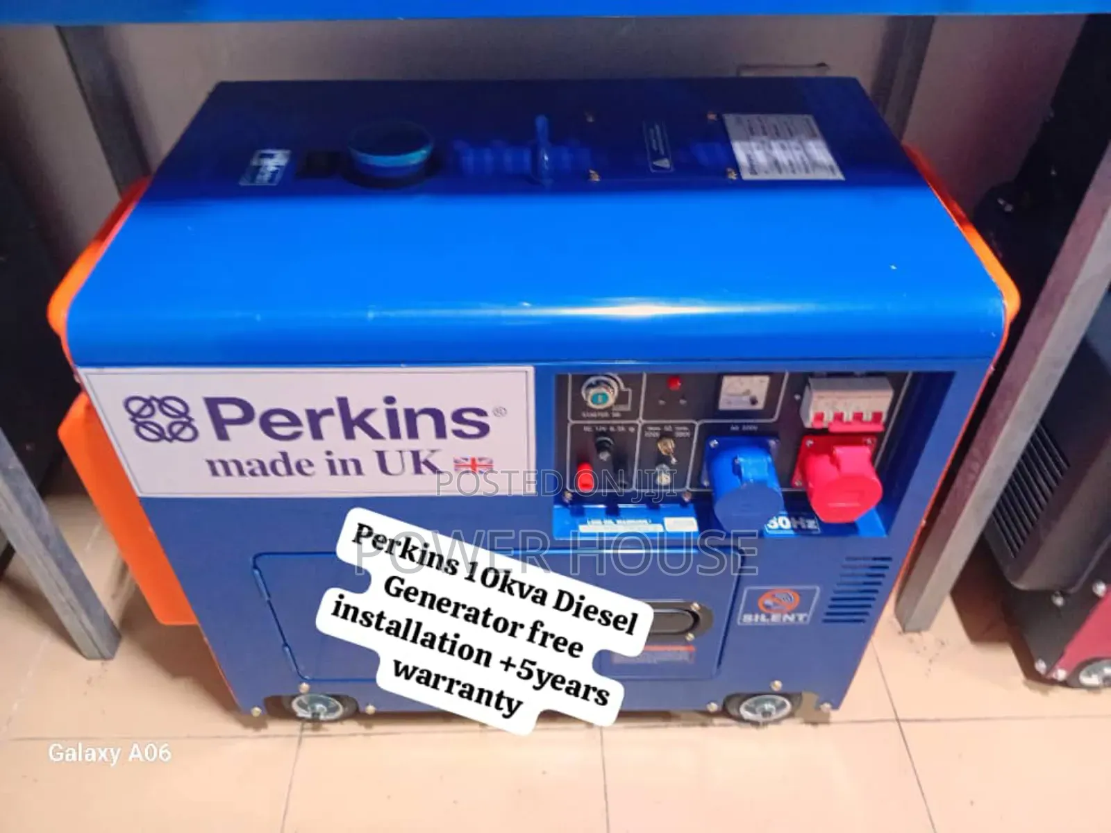 Snap Gen Perkins Diesel Generator 10kva Silent