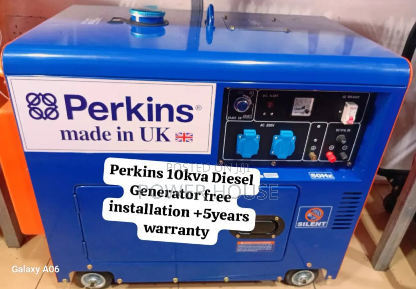 Spark Forge Perkins Diesel Generator 10kva Silent