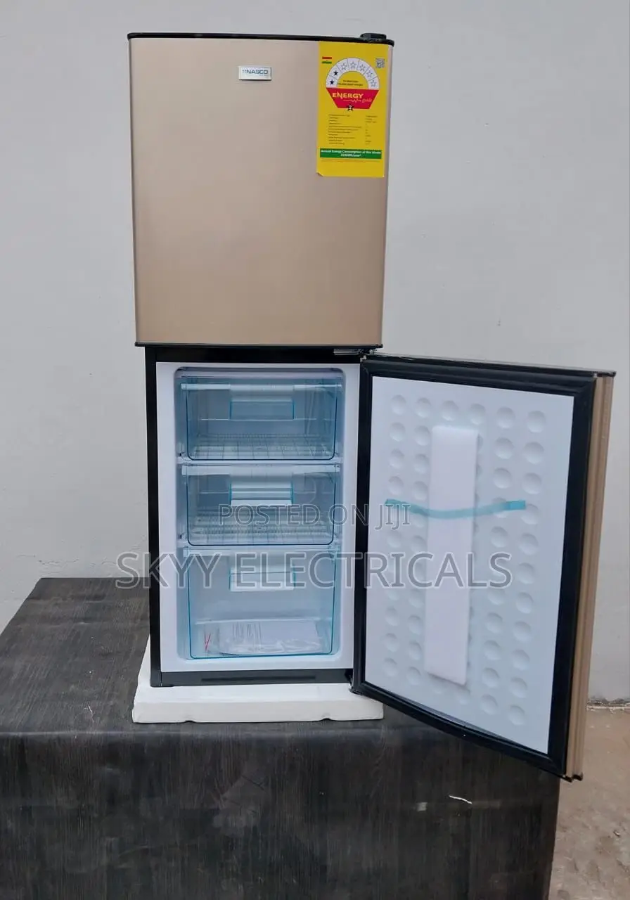 Nasco 136ltr Bottom Freezer Refrigerator-nasd2-18fl