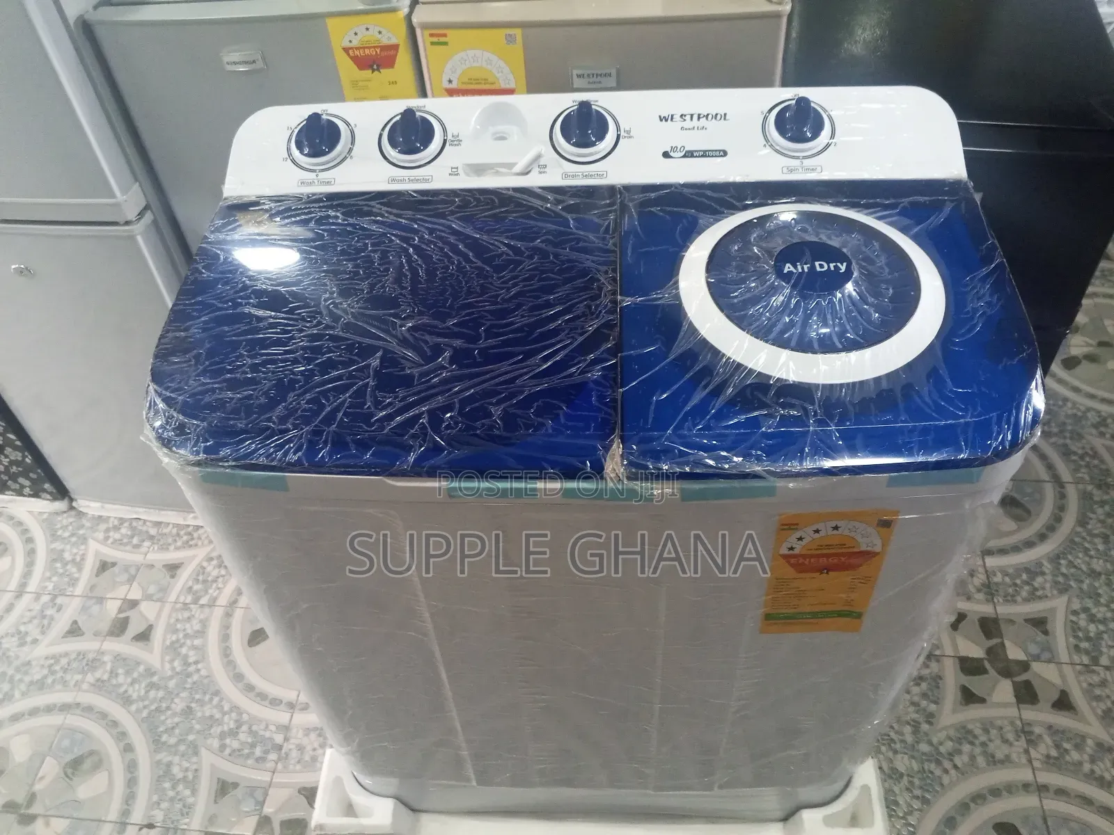 Efficient Cleaning Westpool Washing Machine 10kg