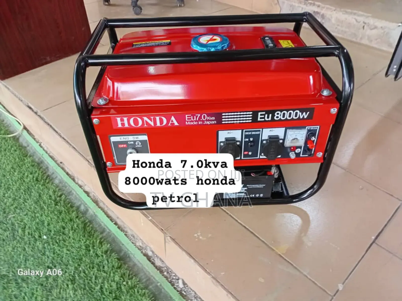 Power With Push 7.0 Petrol Generator 7.0 8000wats Honda Petrol
