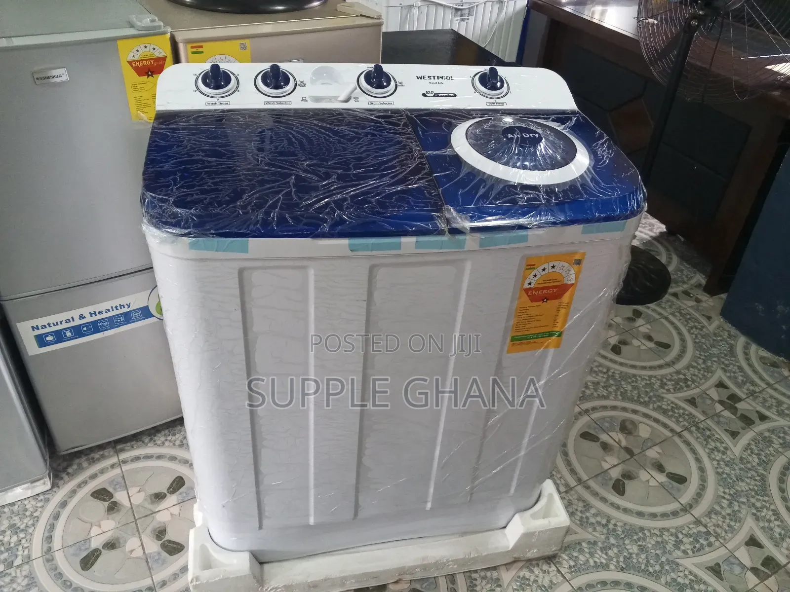 Energy-Efficient Washing Machine, Westpool 10kg Washing Machine