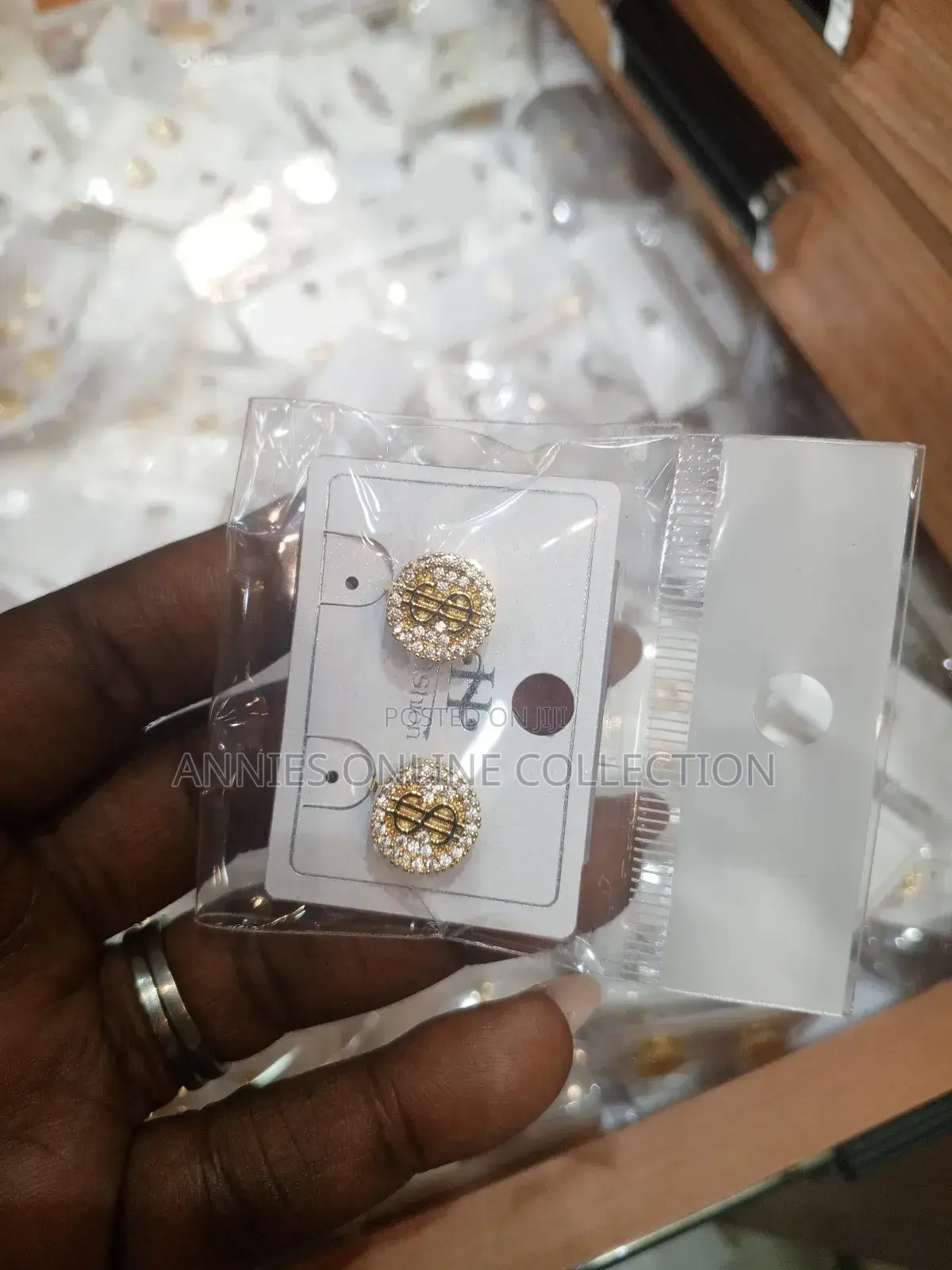 Men Clip Earrings