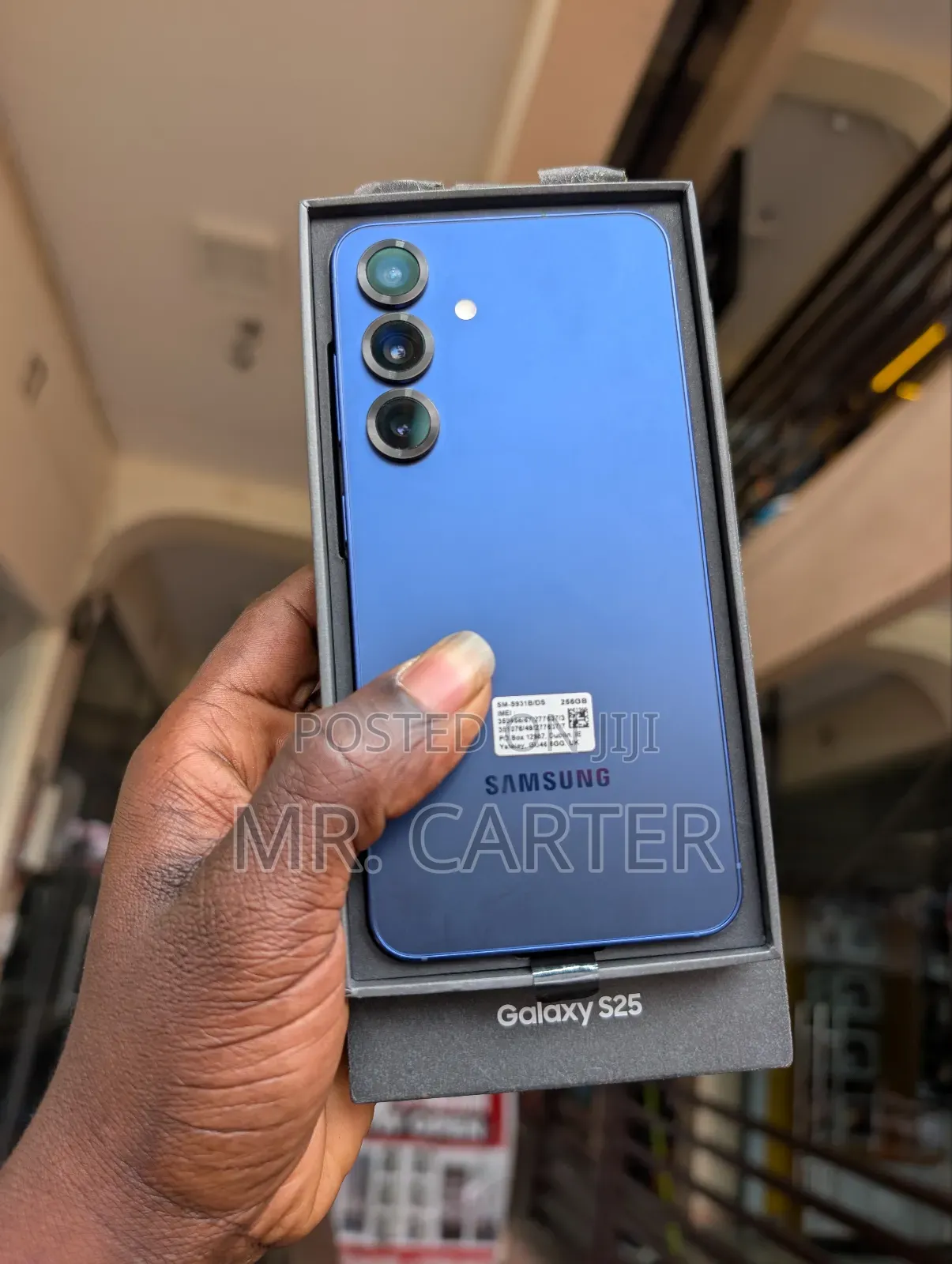 New Samsung Galaxy S25 256 GB Blue