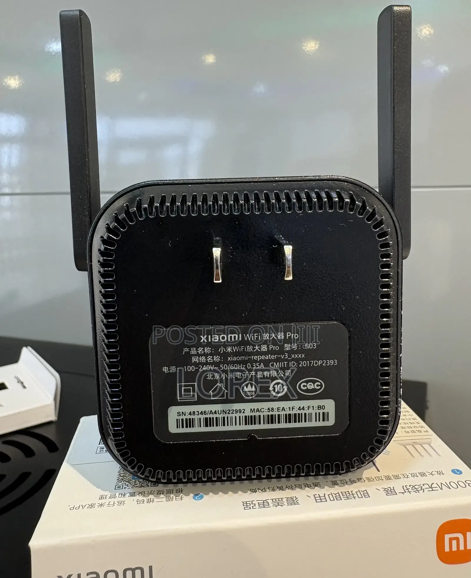 Xiaomi R03 Wifi Pro Wifi Extender Repeater 300mbps (No Lan Port)