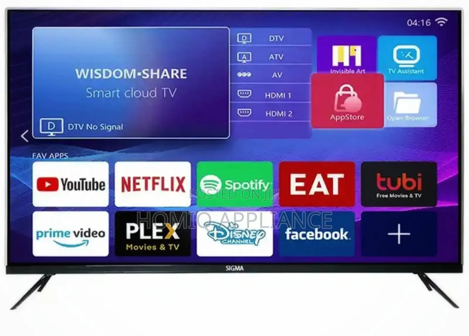 Sigma 65-Inch Led Uhd Android Affordable Tv