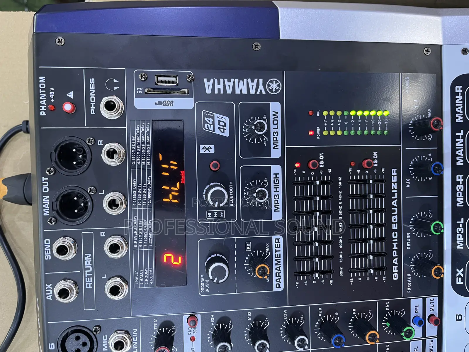 Yamaha Kv6 Powered Mixer