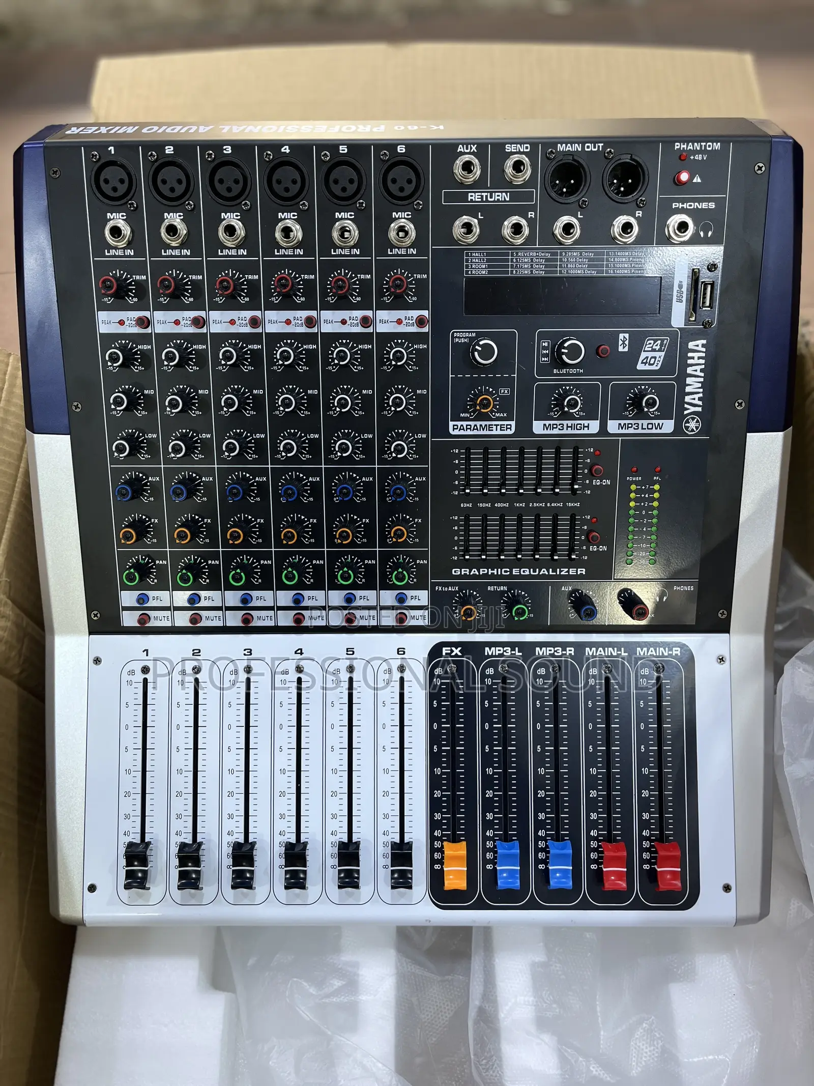 Yamaha Kv6 Powered Mixer