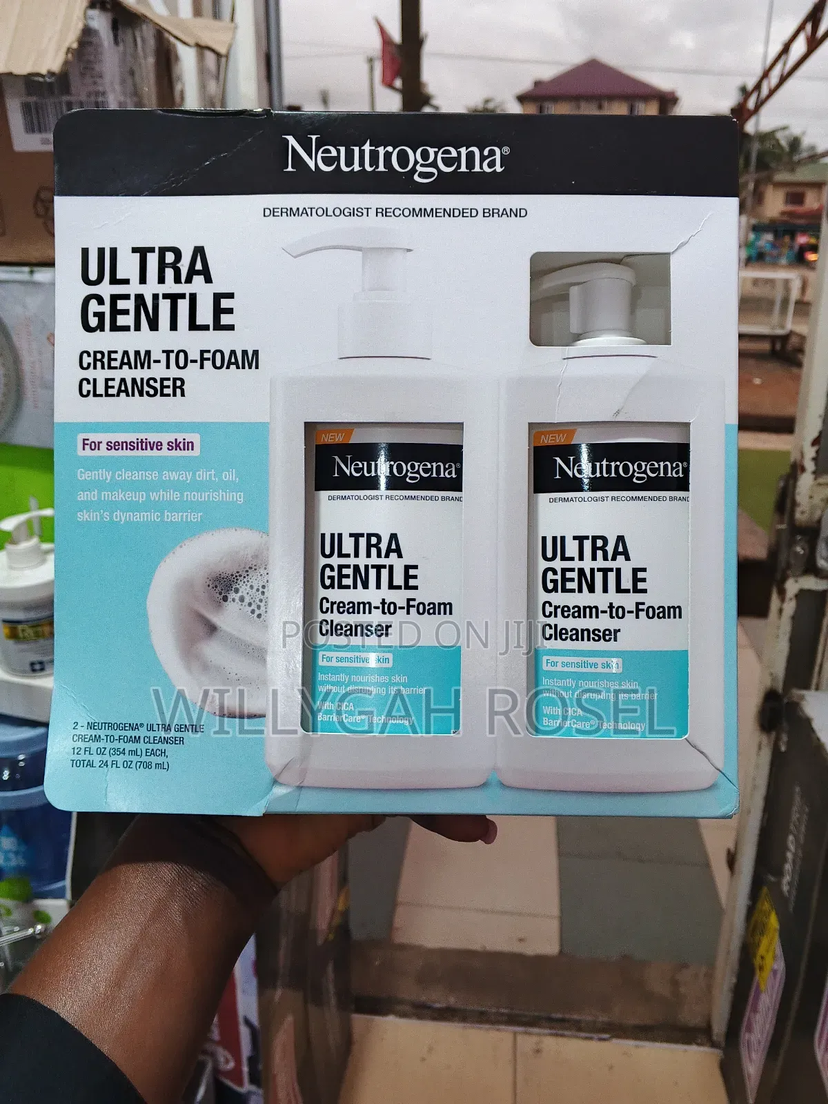2pack Neutrogena Ultra Gentle Cleanser