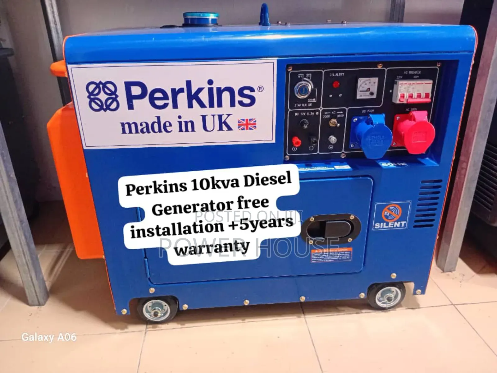 Wacky Maker Perkins Diesel Generator 10kva Silent