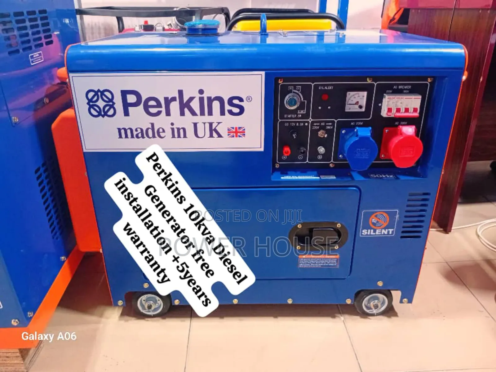 Gogo Gen Perkins Diesel Generator 10kva Silent