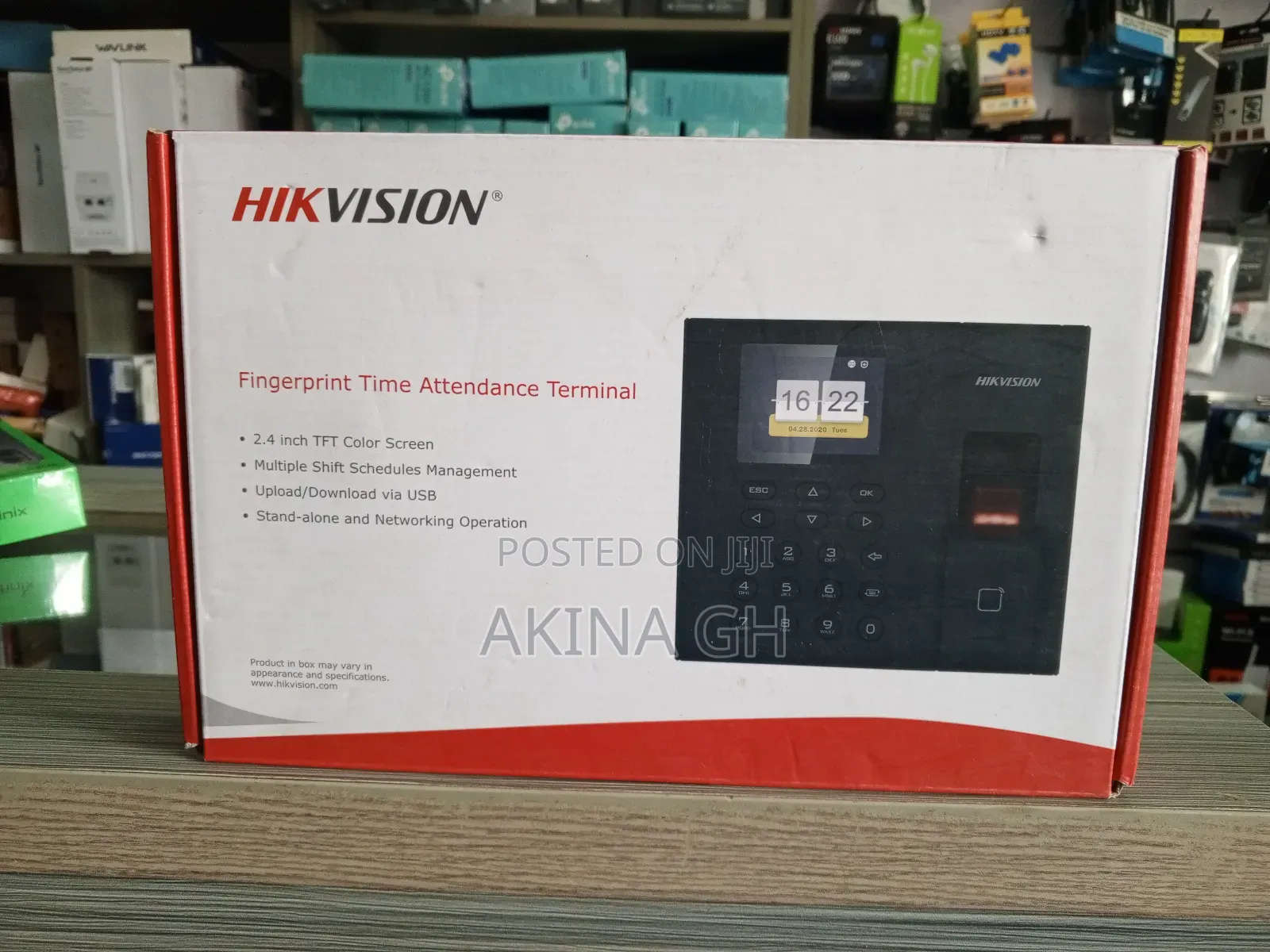 Hikvision Fingerprint Time Attendance Terminal Ds-K1a8503mf-A