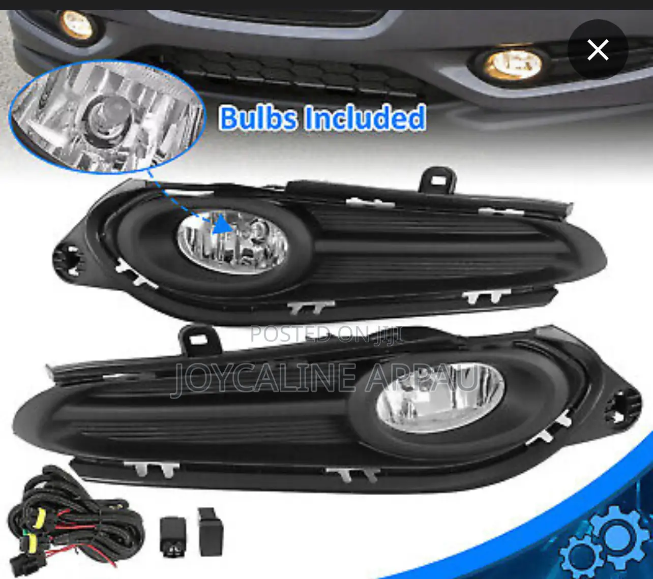 Honda Hr-v Fog Light and Cover 2014 to 2018