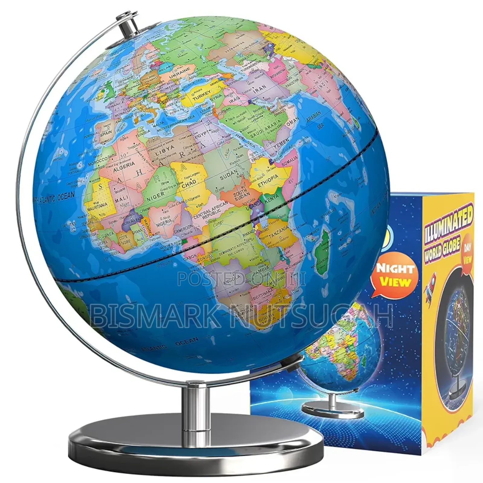 World Map Globe for Sale