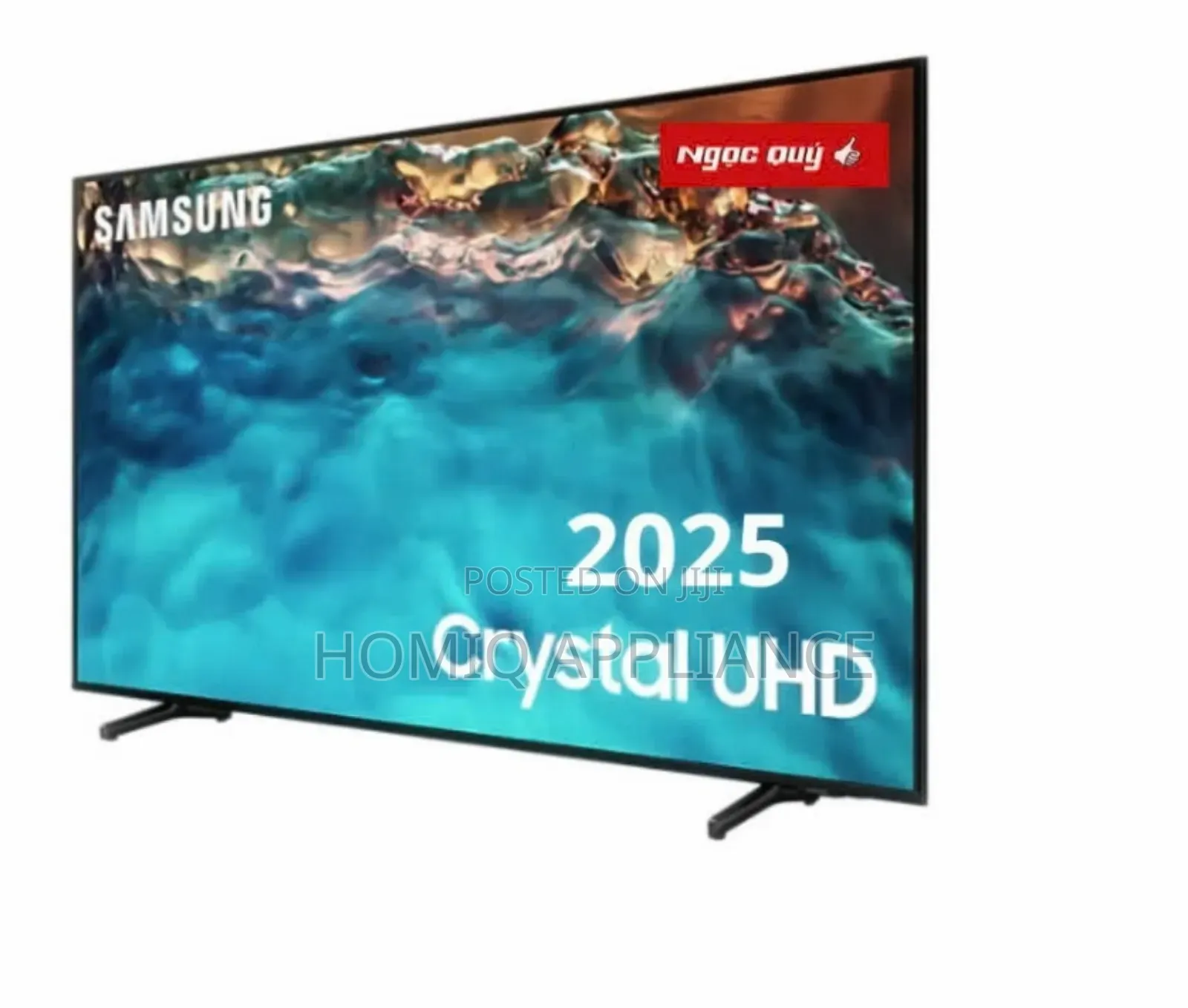 New Samsung (50-Inch) Crystal Smart TV Uhd New 2025 Model